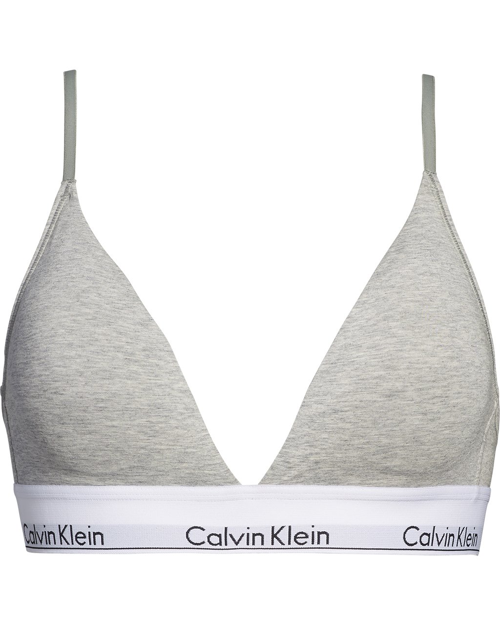 Calvin Klein Triangle Bras W Grey Heather (XS XS)