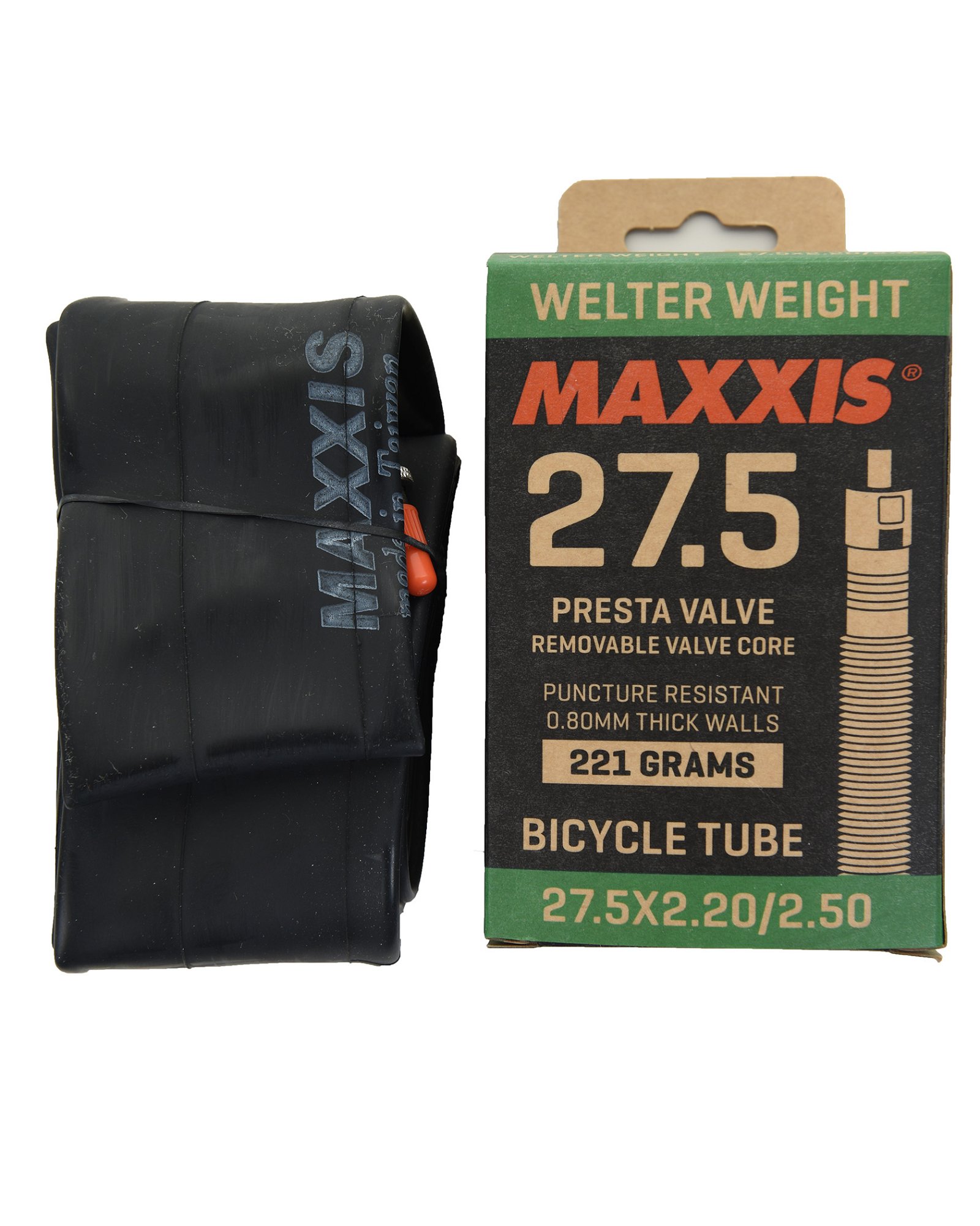 Maxxis Welter Weight 27,5 Racer Valve Black (2.20-2.50 2.20-2.50)