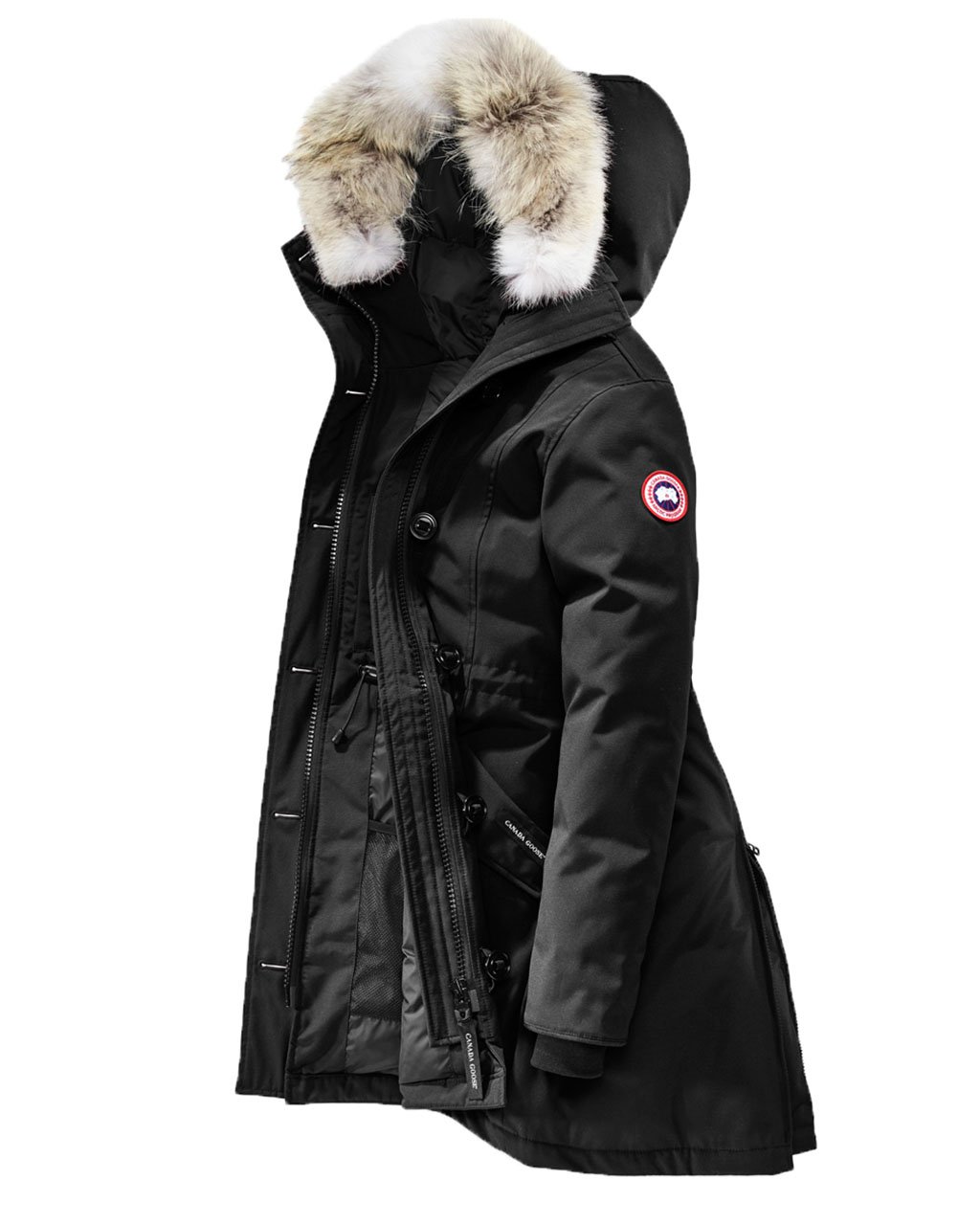 Canada Goose Rossclair Parka RF W Black Noir