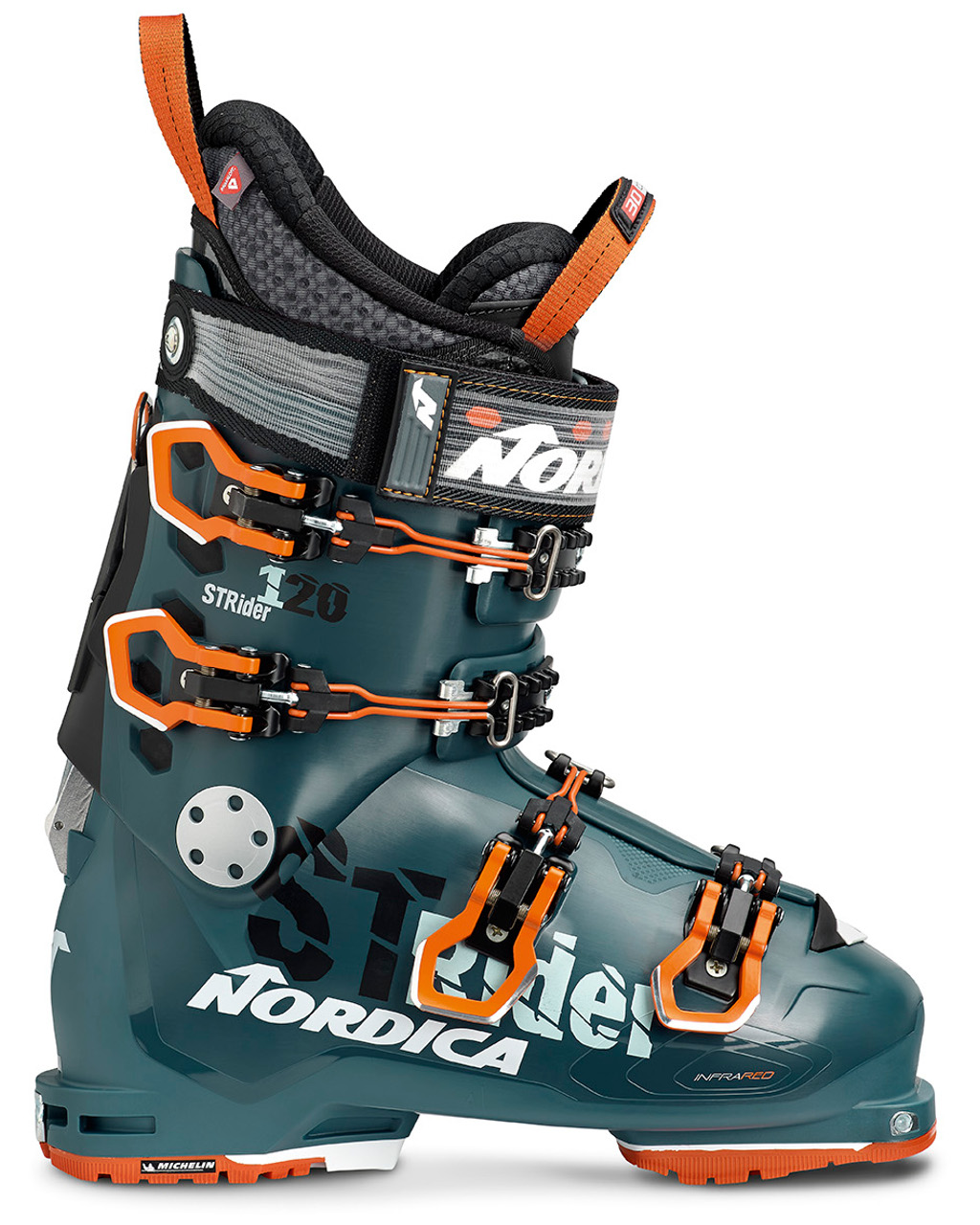 Nordica Strider 120 Dyn 18 19 Green Orange Black