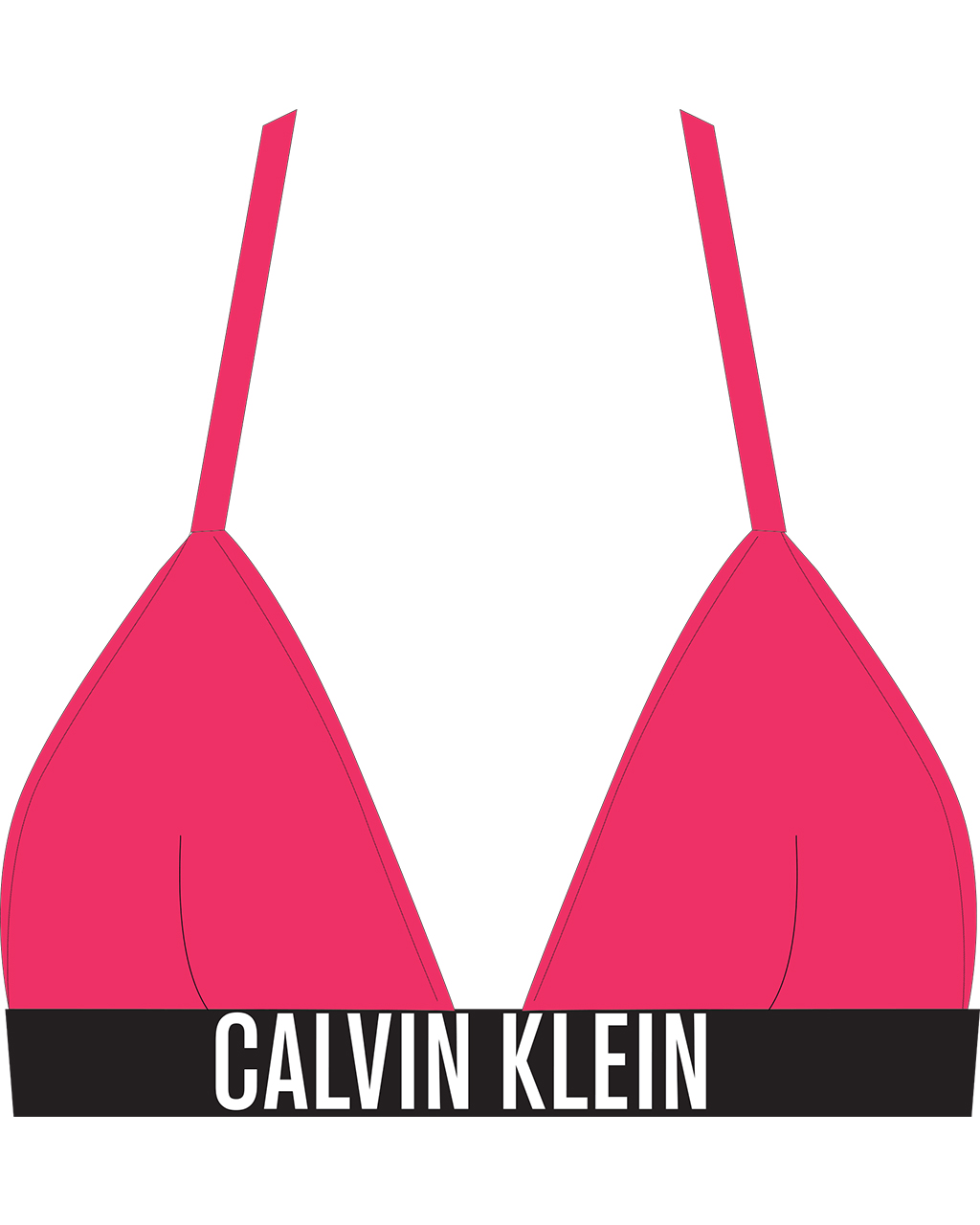 calvin klein bikini diva pink