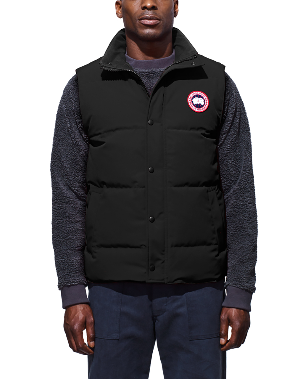 canada goose garson vest black