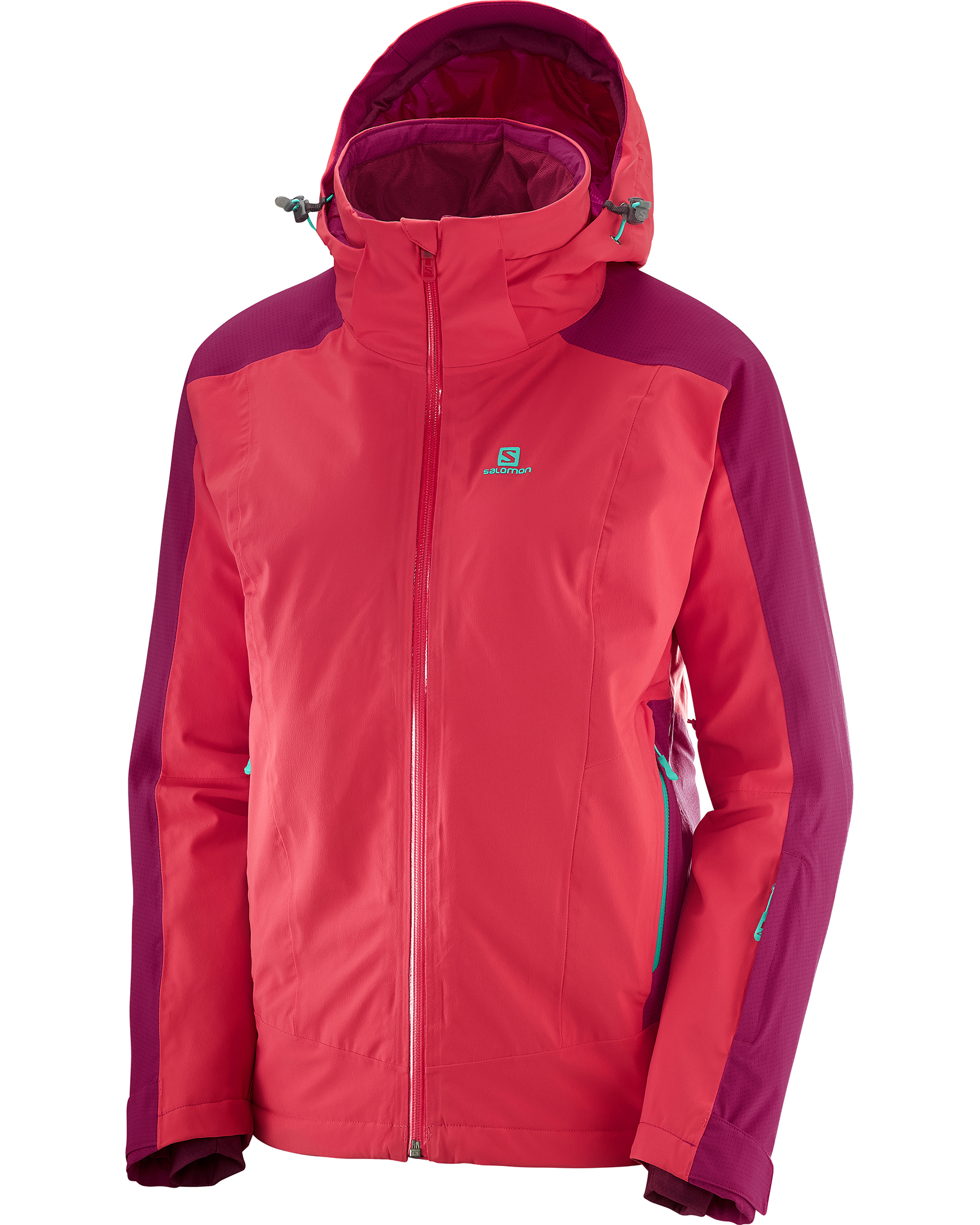 Salomon Brilliant Jacket W Hibiscus Cerise