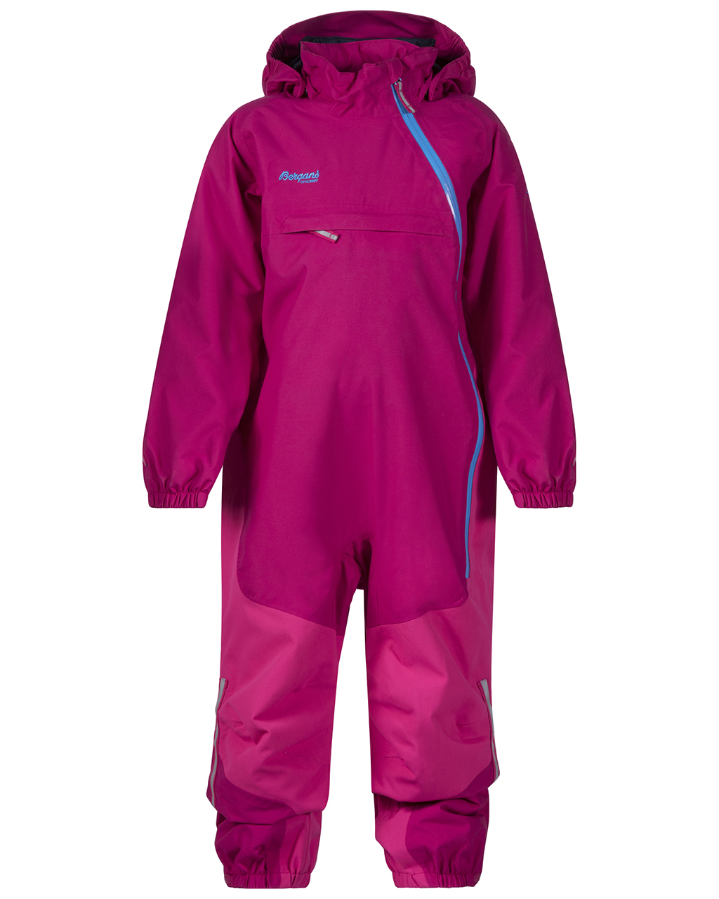 hot pink coverall with hood