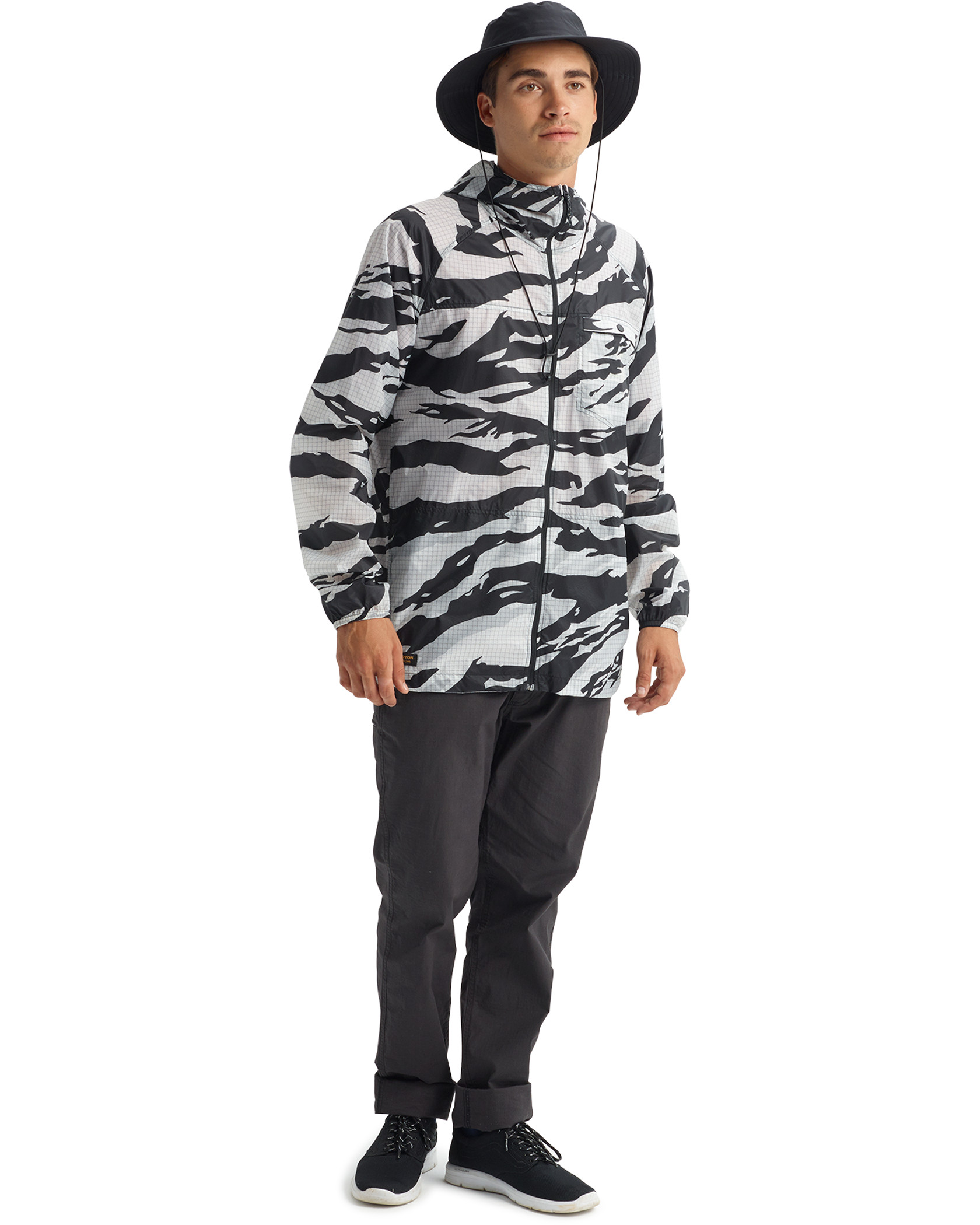 Burton Portal Lite Jacket M True Black Tiger