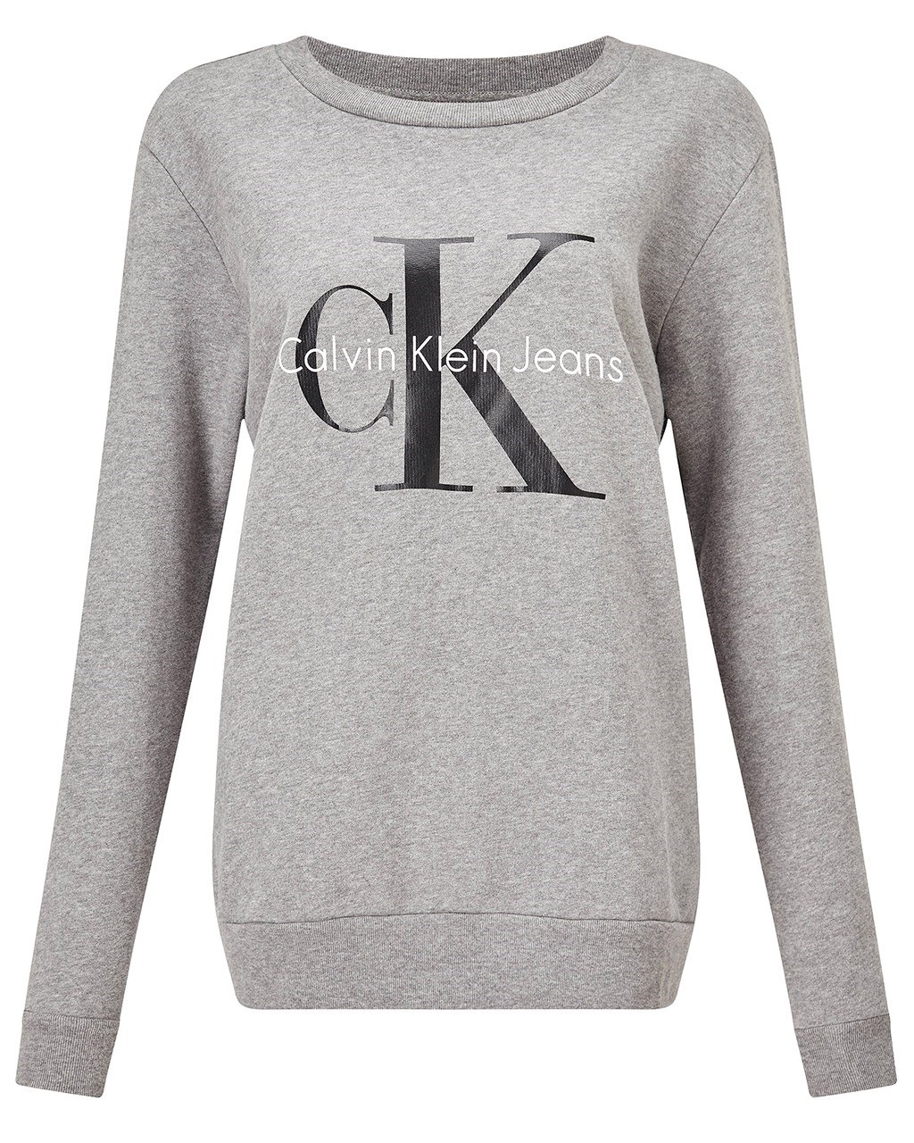 Calvin Klein Jeans CORE MONOGRAM HOODIE - Sweatshirt - grey