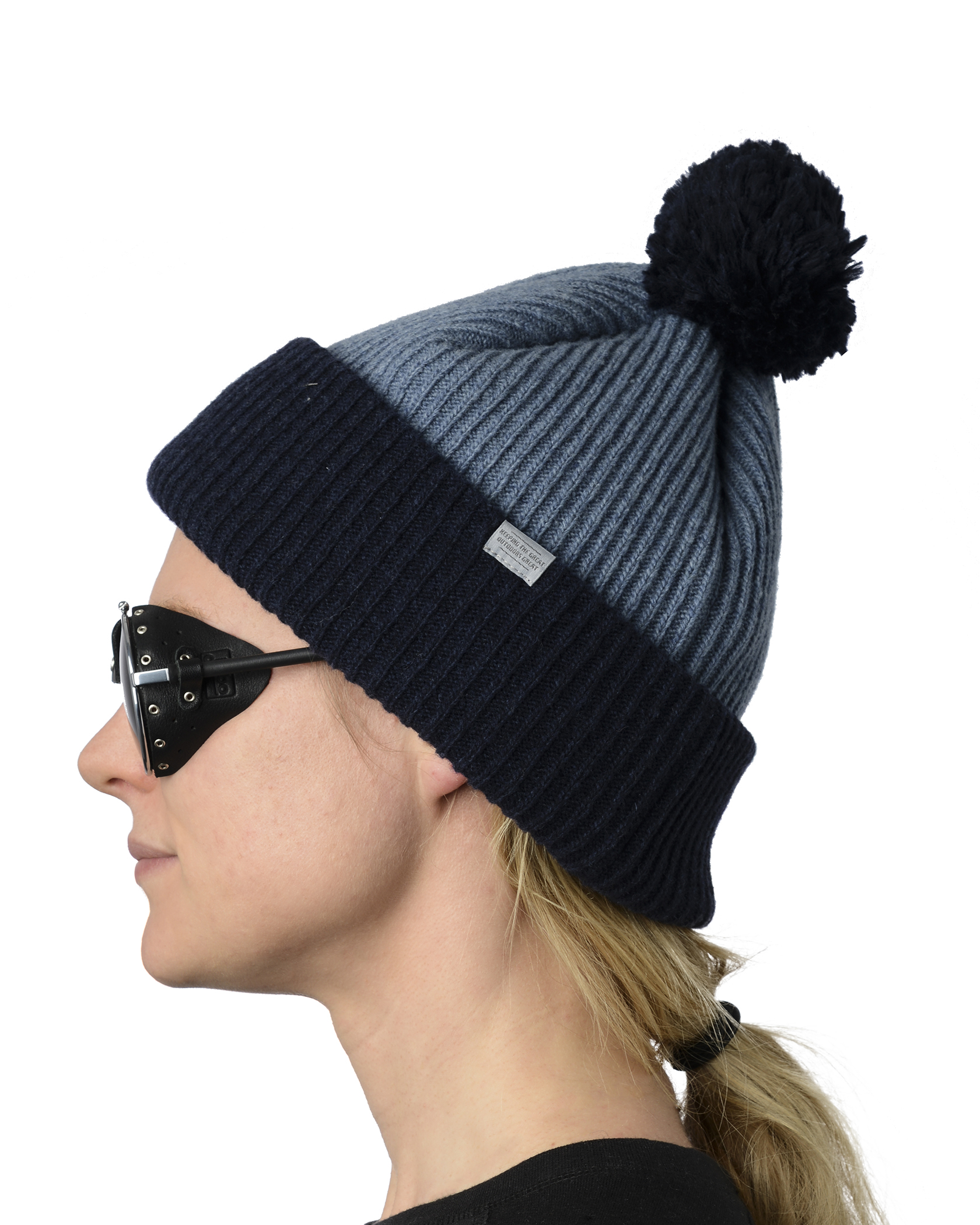 blue illusion hats