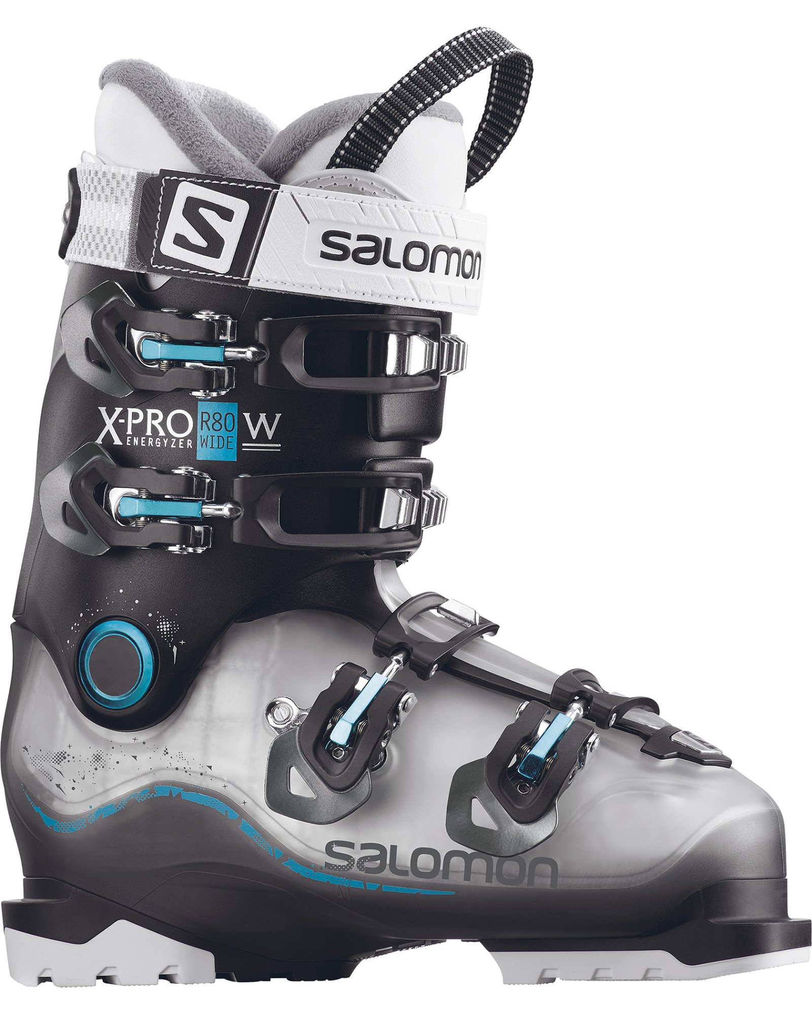 Salomon X PRO R80 W Wide 18/19 Anthracite Trans/Cr/Top Green (23.5 23.5)