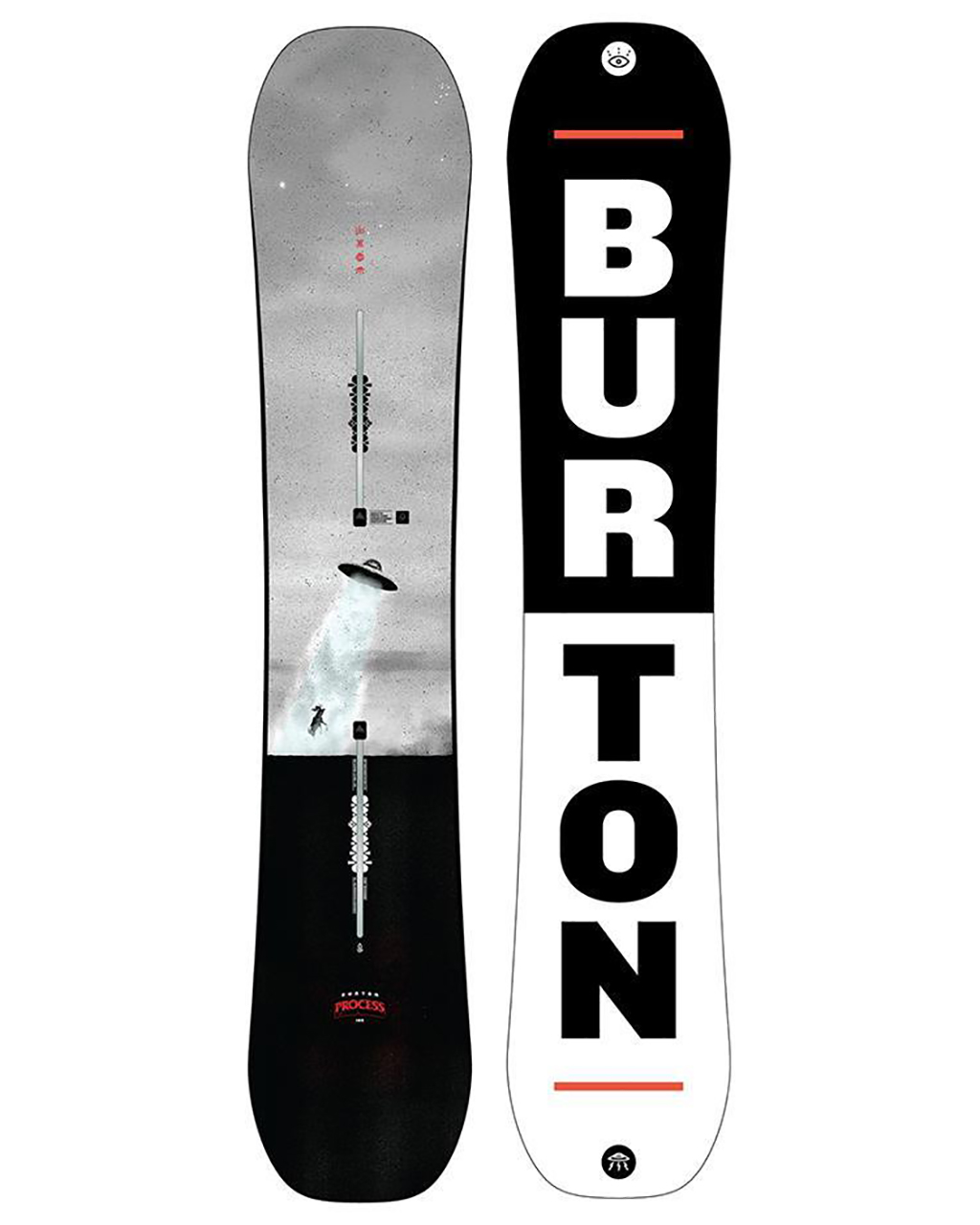 Burton Process Smalls JR 19 20 Grey Black White