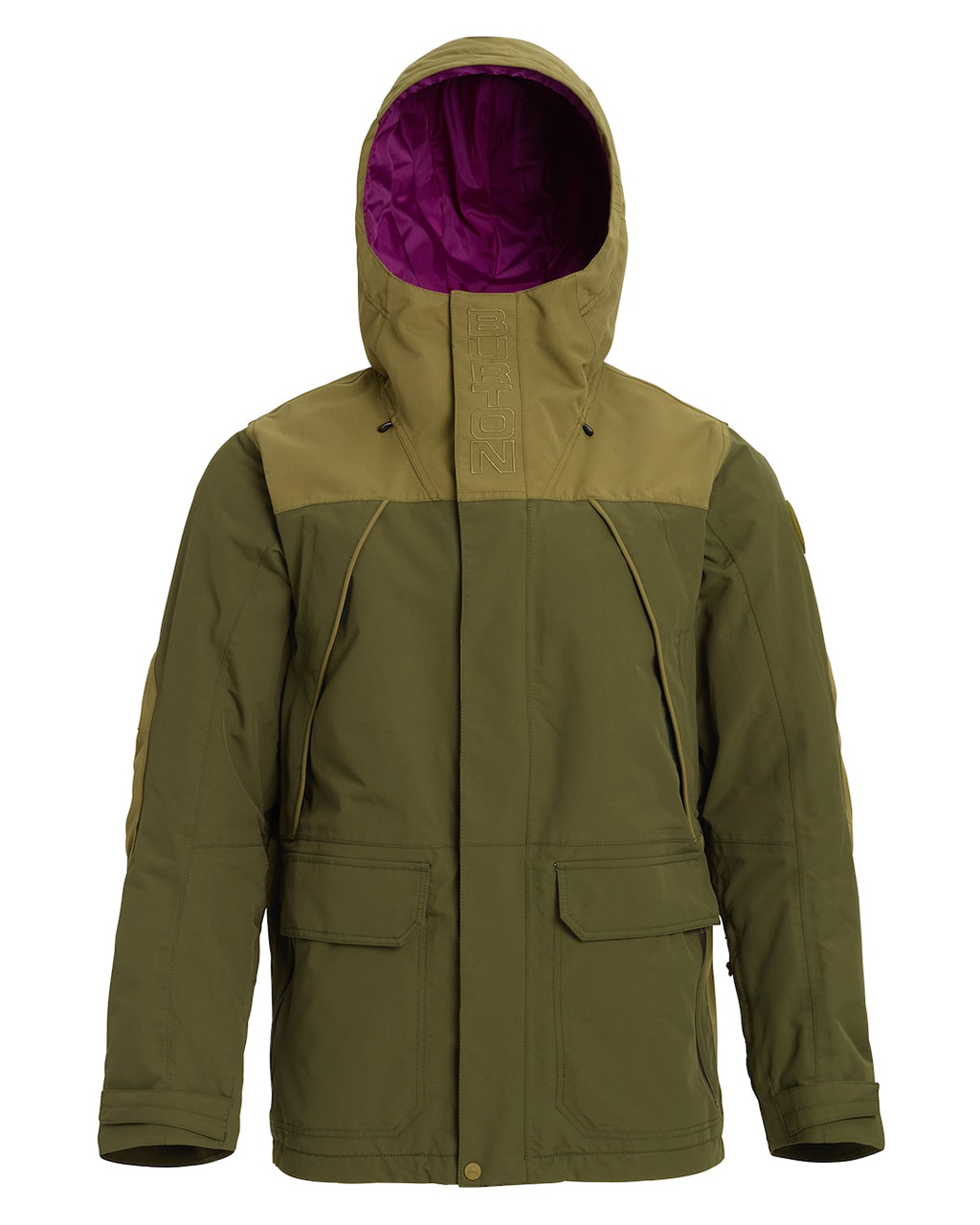 Burton Breach Jacket M Keef Martini Olive