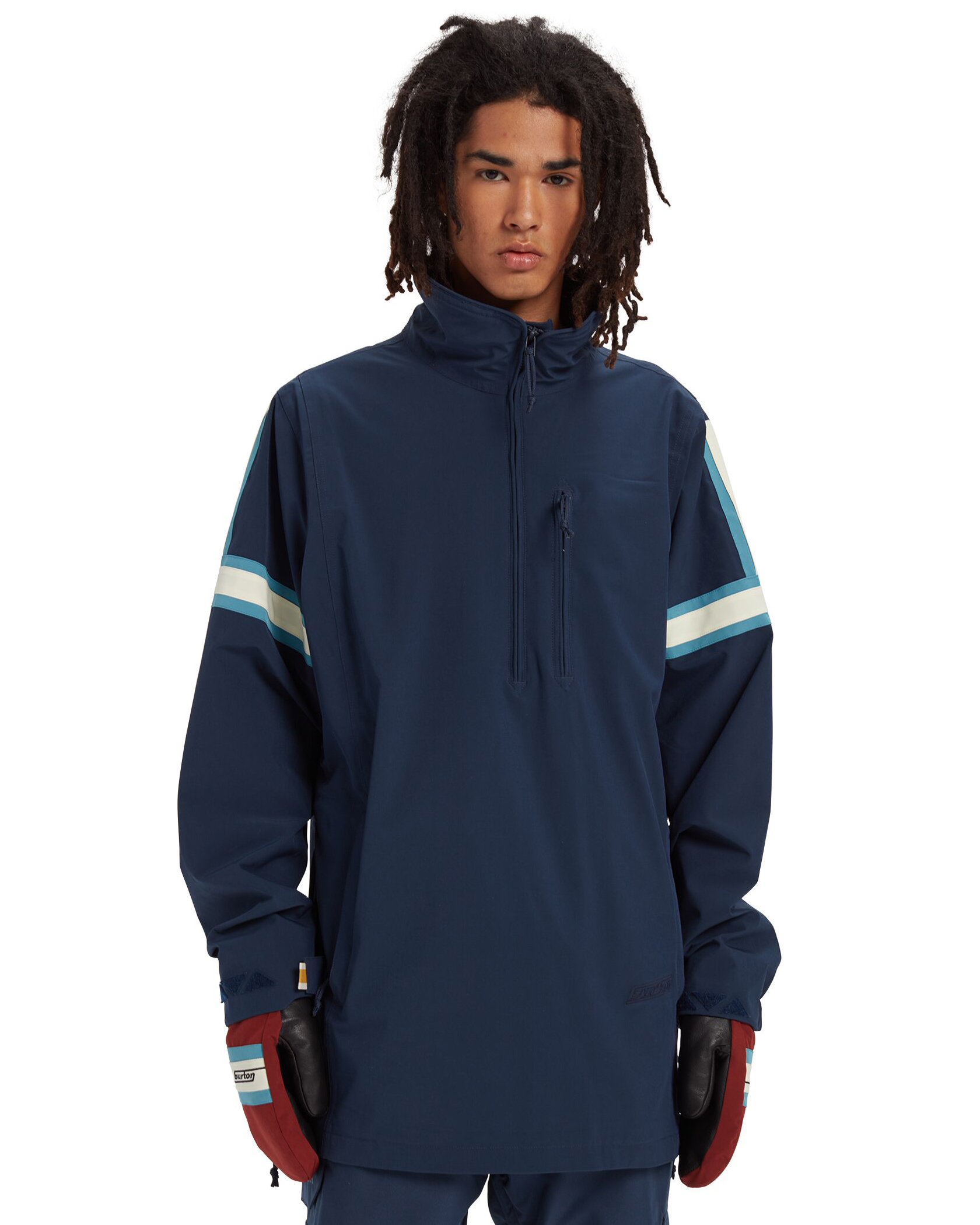 Burton Retro Anorak M Dress Blue