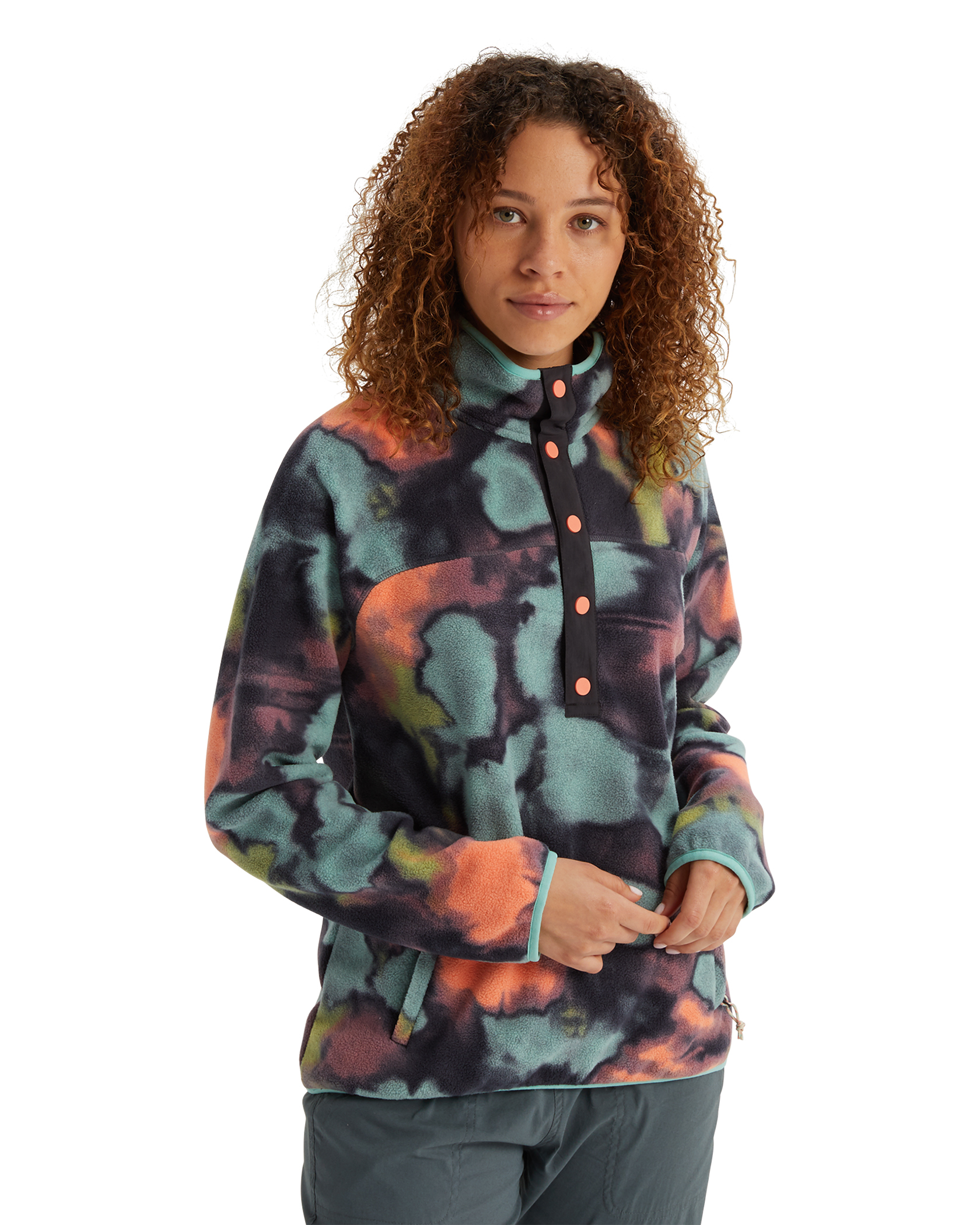 Burton Hearth Pullover W Aura Dye