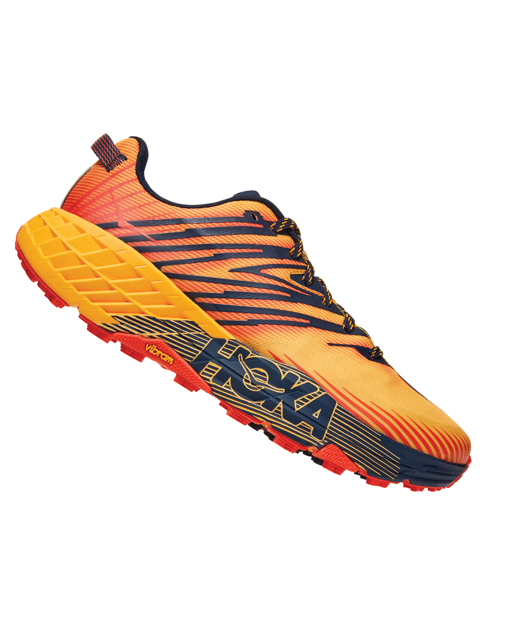 Hoka Speedgoat 4 M Gold Fusion Black Iris