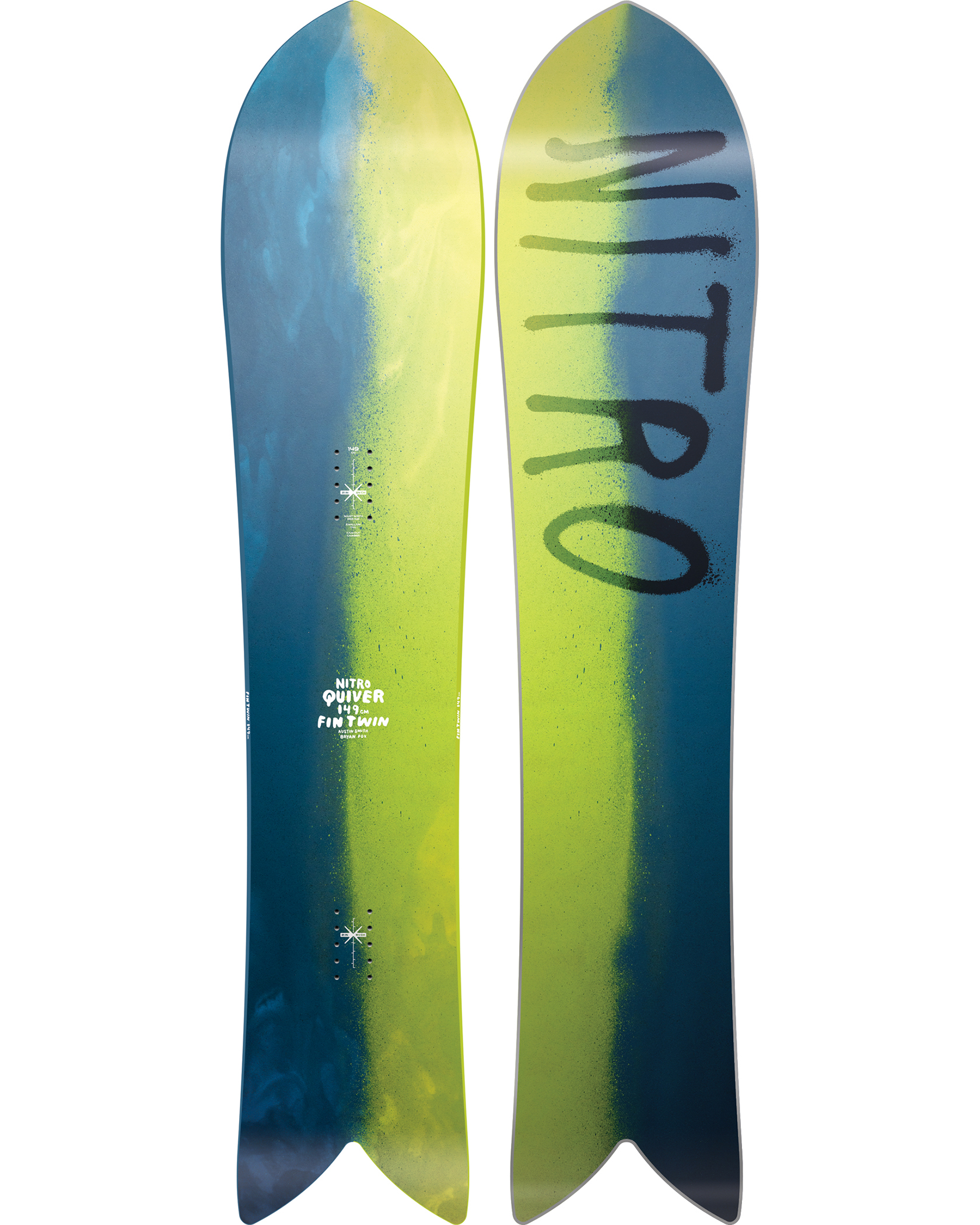 NITRO QUIVER FIN TWIN 149 cm - ボード