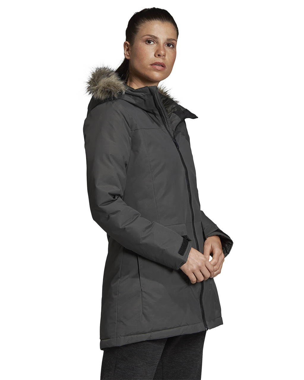 Adidas women's 2024 xploric parka