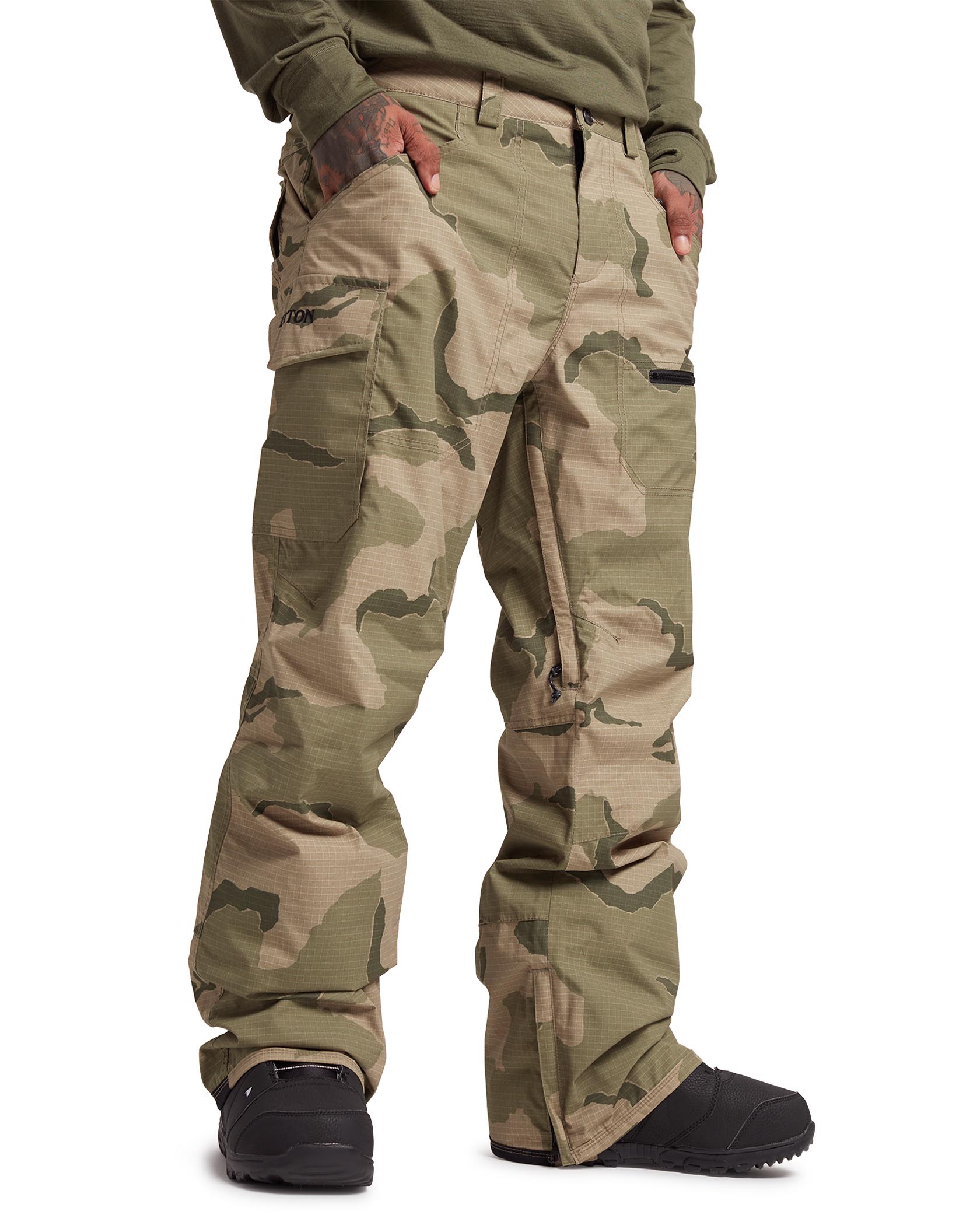 Burton Covert Pant M Barren Camo