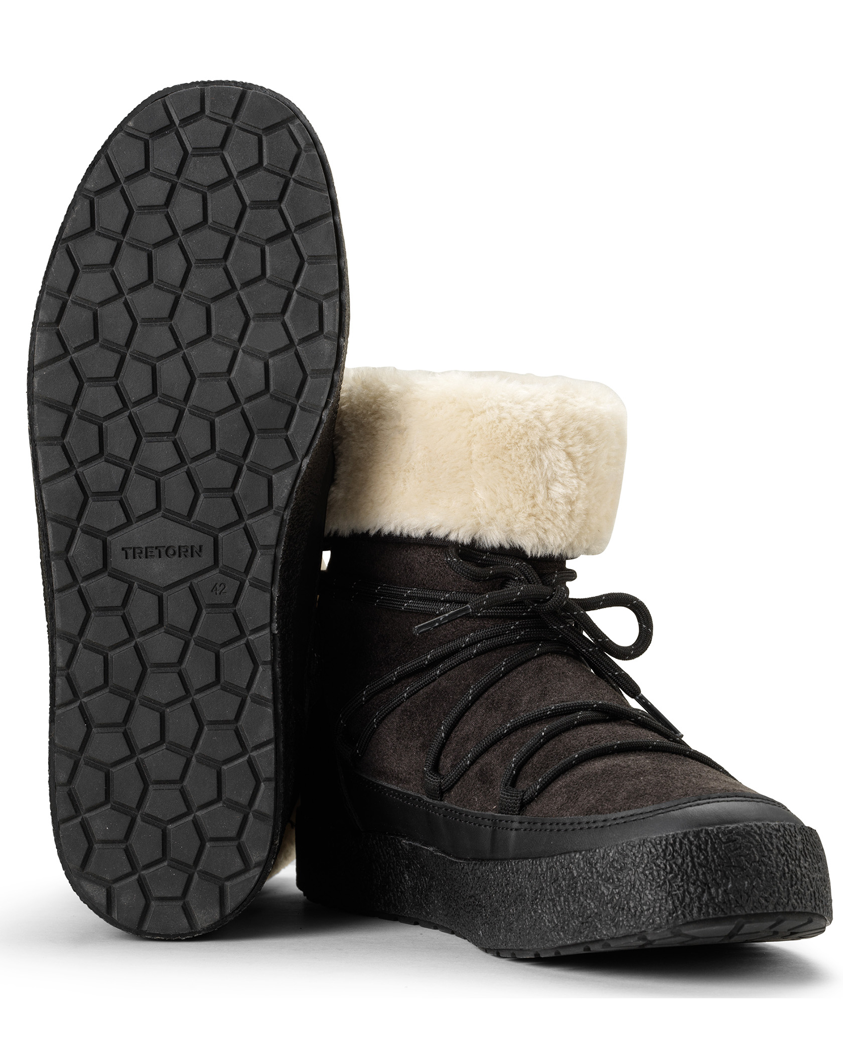 women's shearling hiker boots