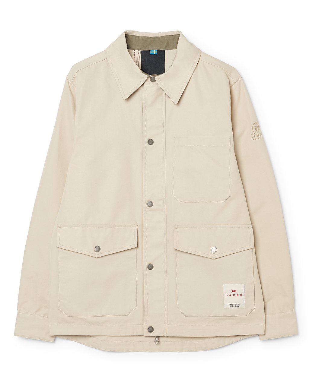 Tretorn Sarek Shirt Jacket Sand (L L)