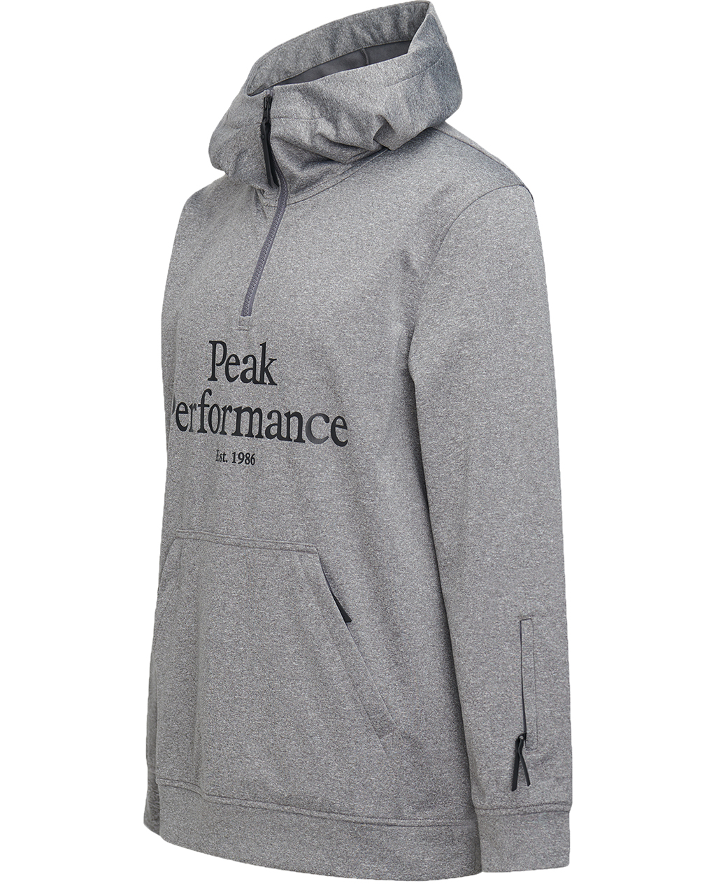 Peak Performance Original Ski S/S Hood M Grey Melange