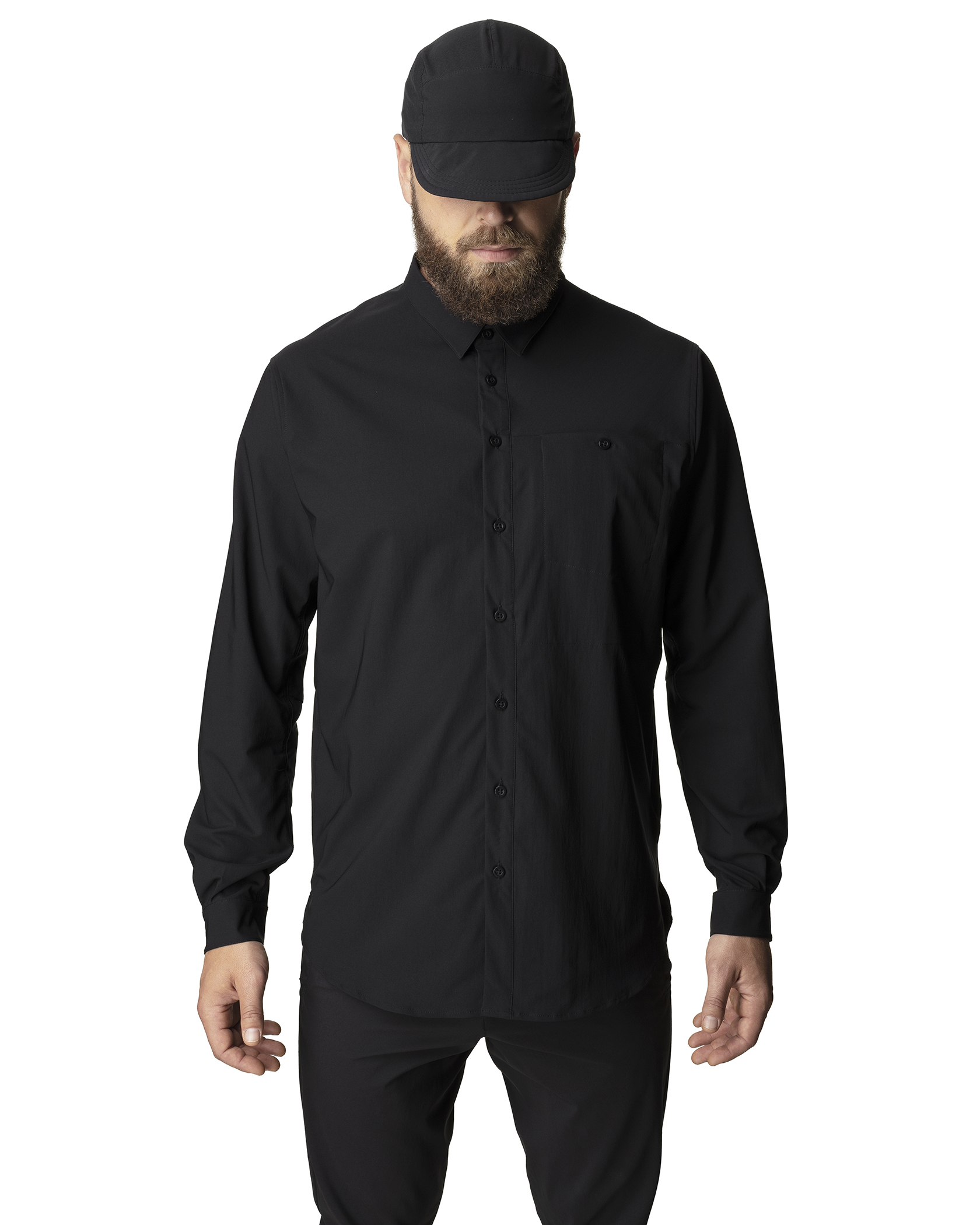 Houdini Longsleeve Shirt M True Black