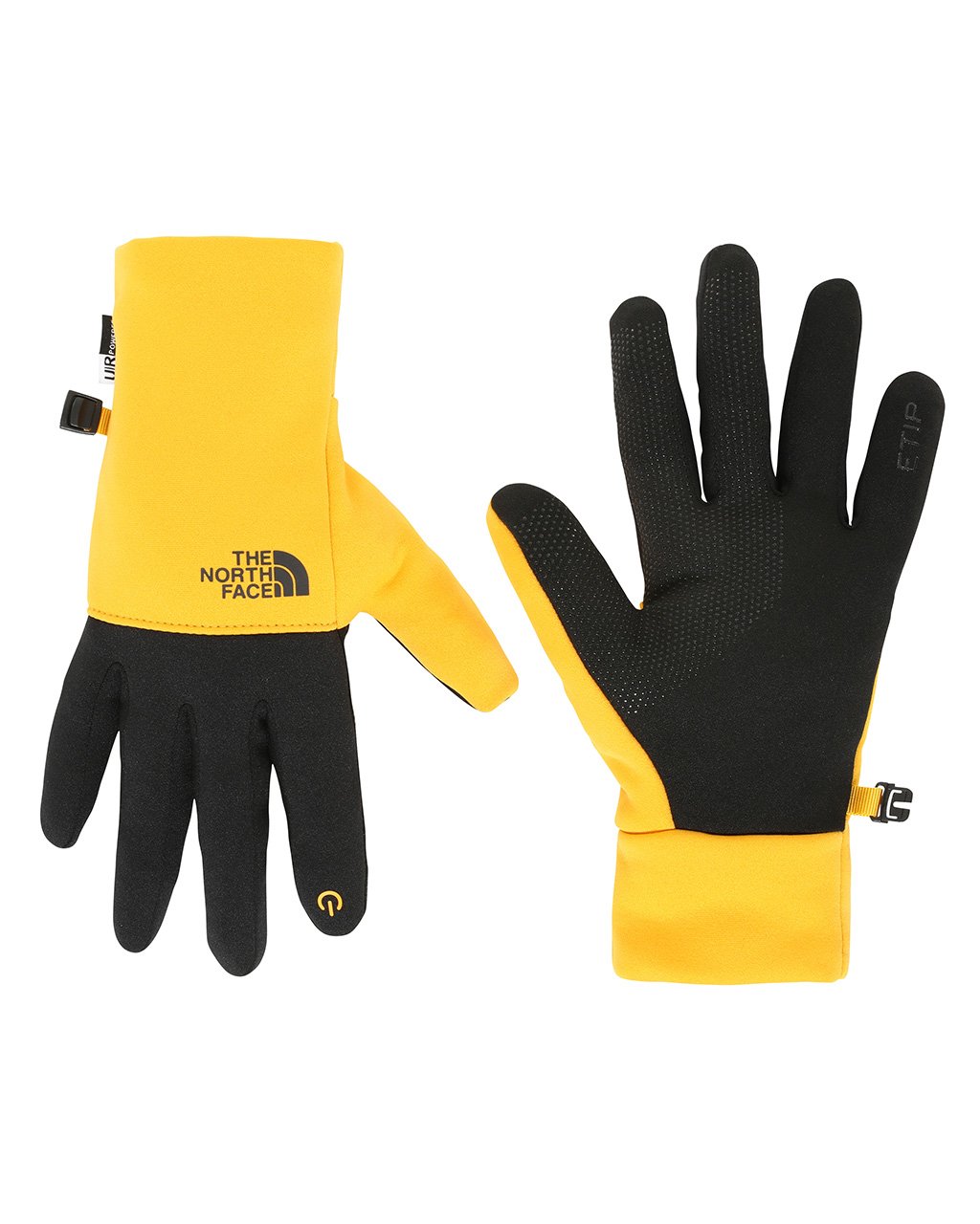 The North Face Etip Recycled Glove Summit Gold/TNF Black (S S)