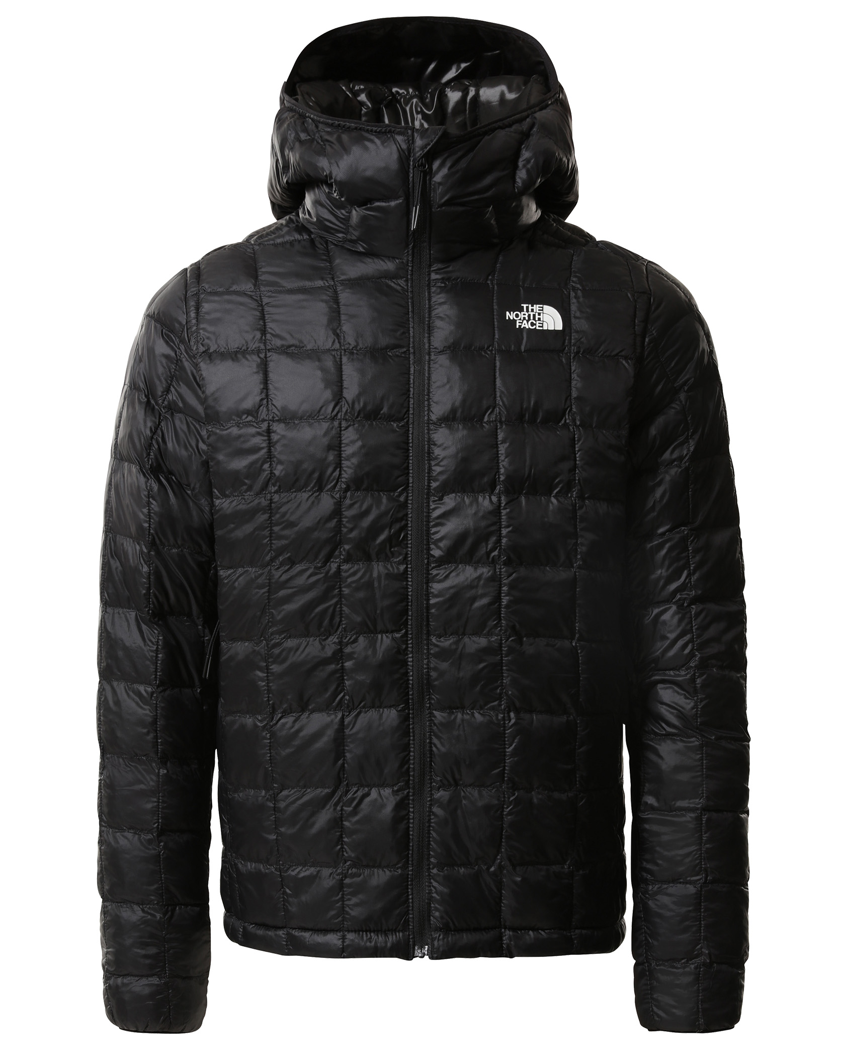 North face outlet thermoball hoodie black