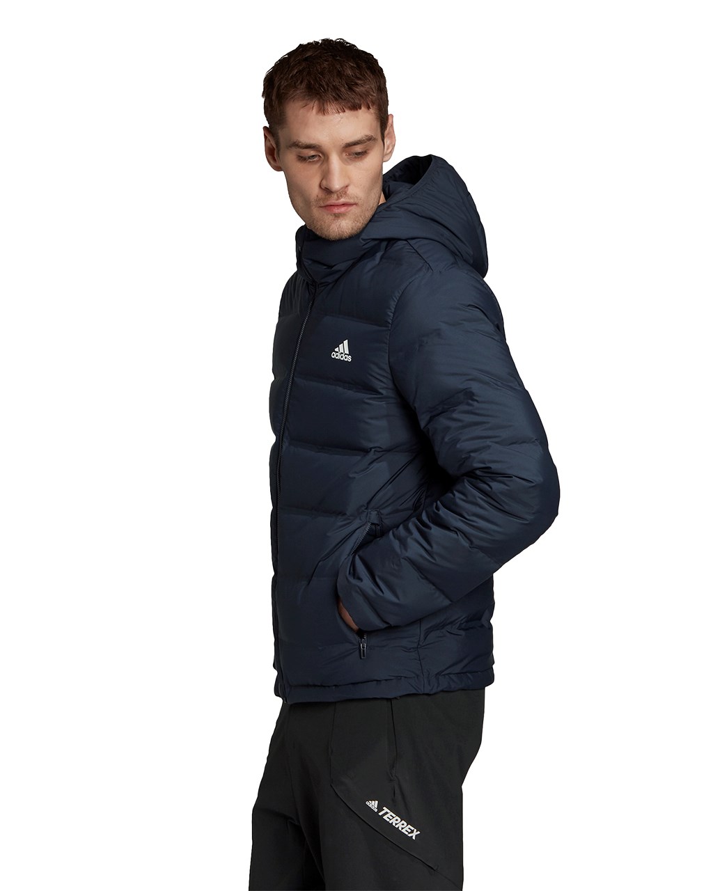 adidas helionic hooded down mont