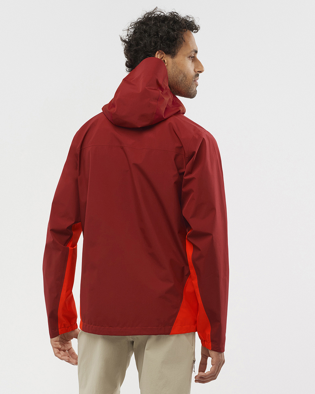 Salomon Outline Gore-Tex 2.5L Jacket M Fiery Red