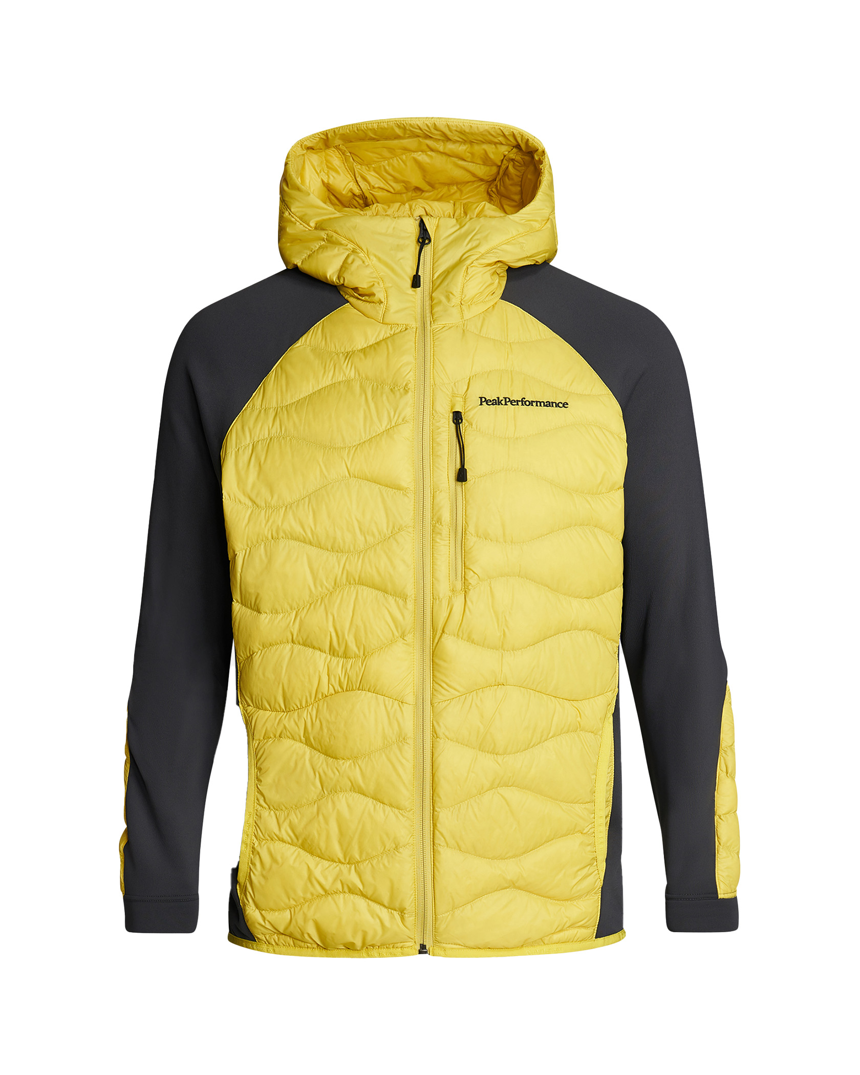 helium hybrid down hood jacket men