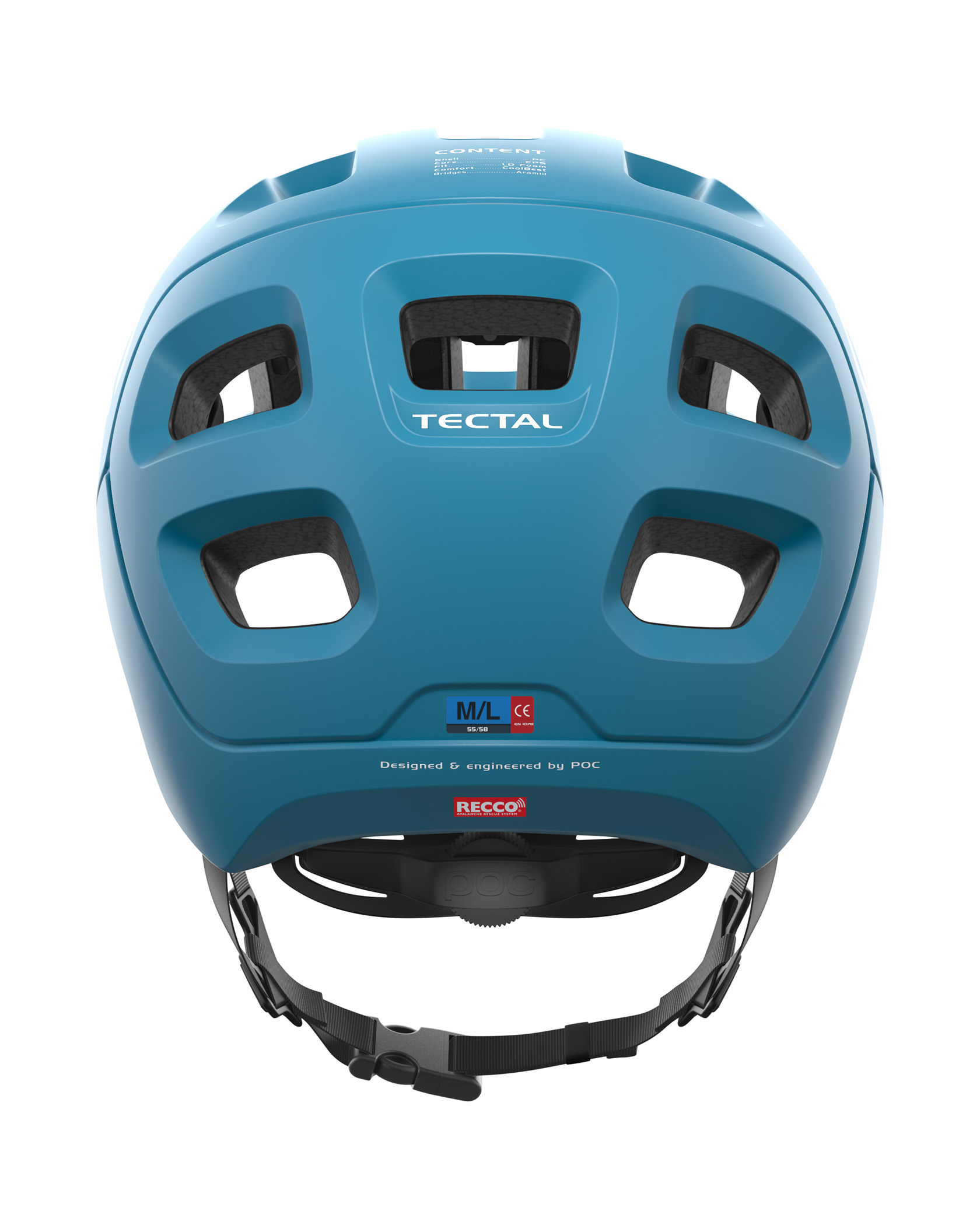 poc tectal basalt blue matt