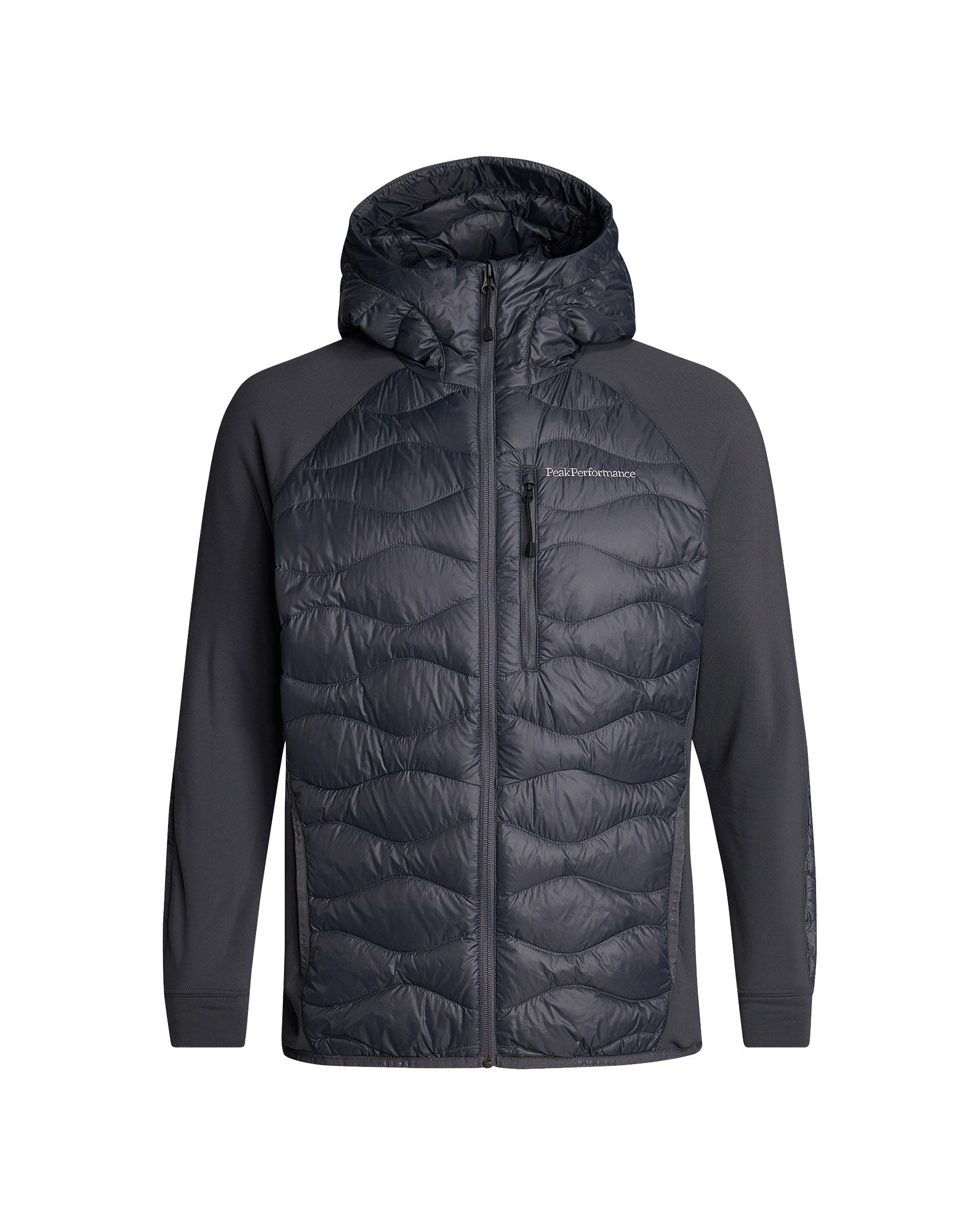 Peak performance helium store hybrid hood jacket herr