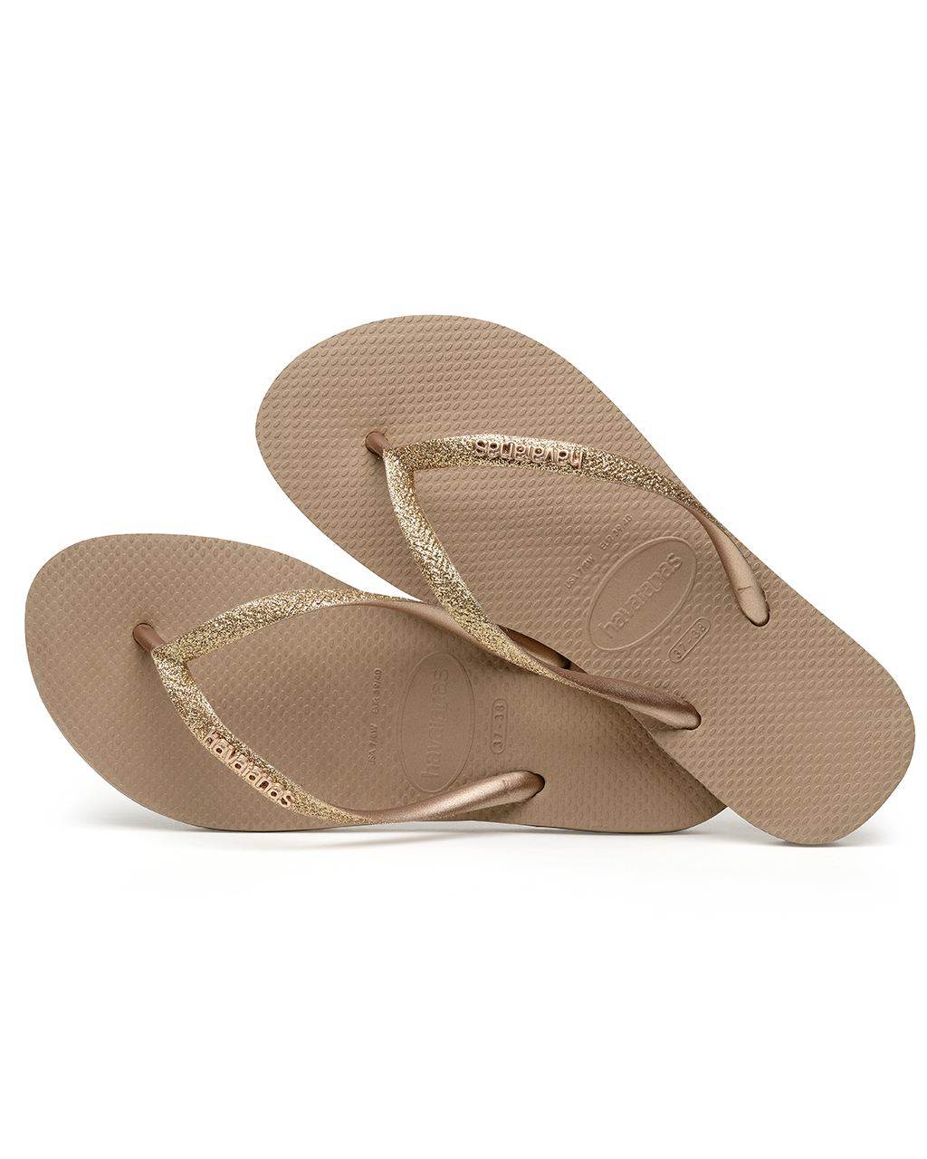 Havaianas Slim Glitter Rose Gold 3581