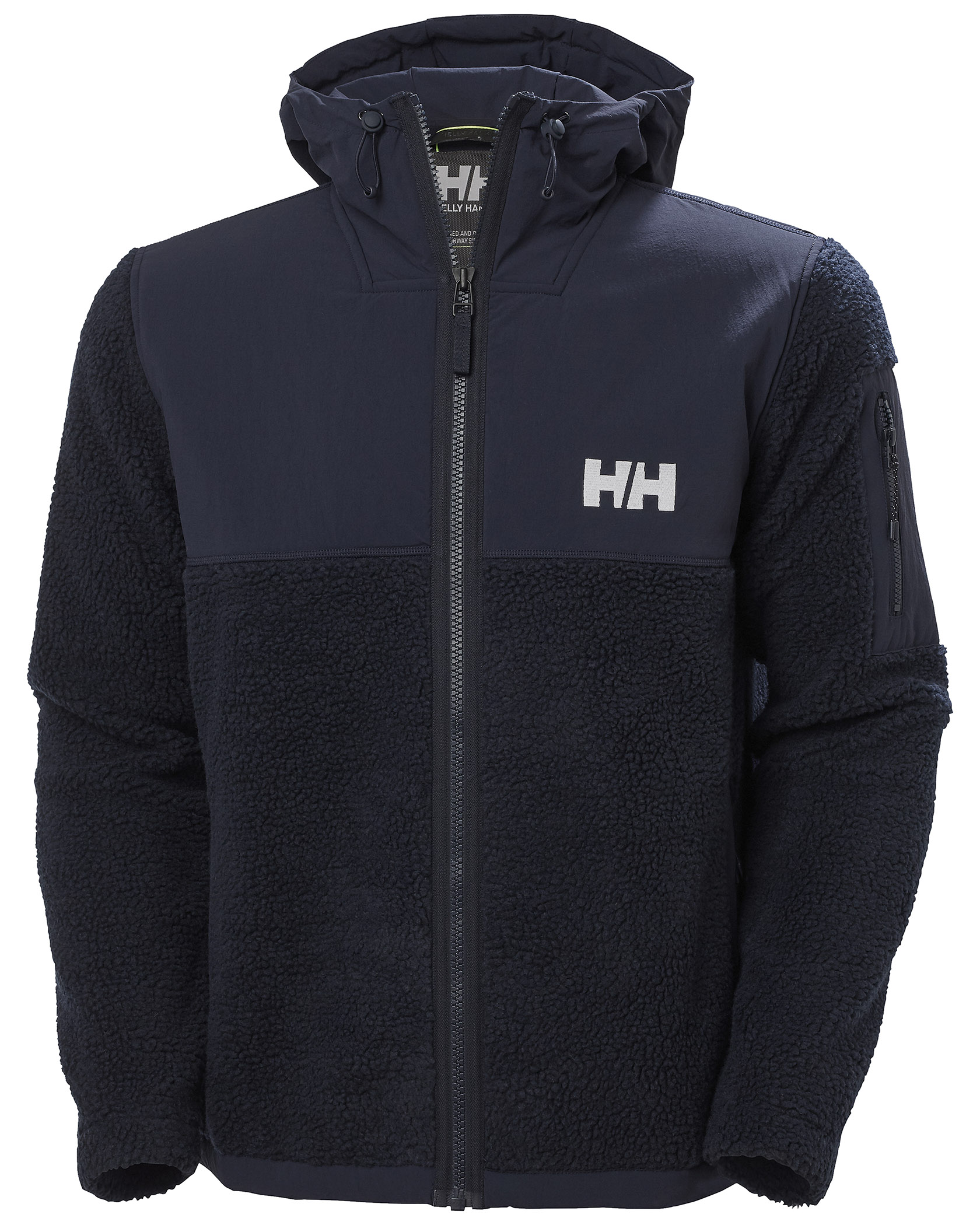 H and m pile on sale jacket