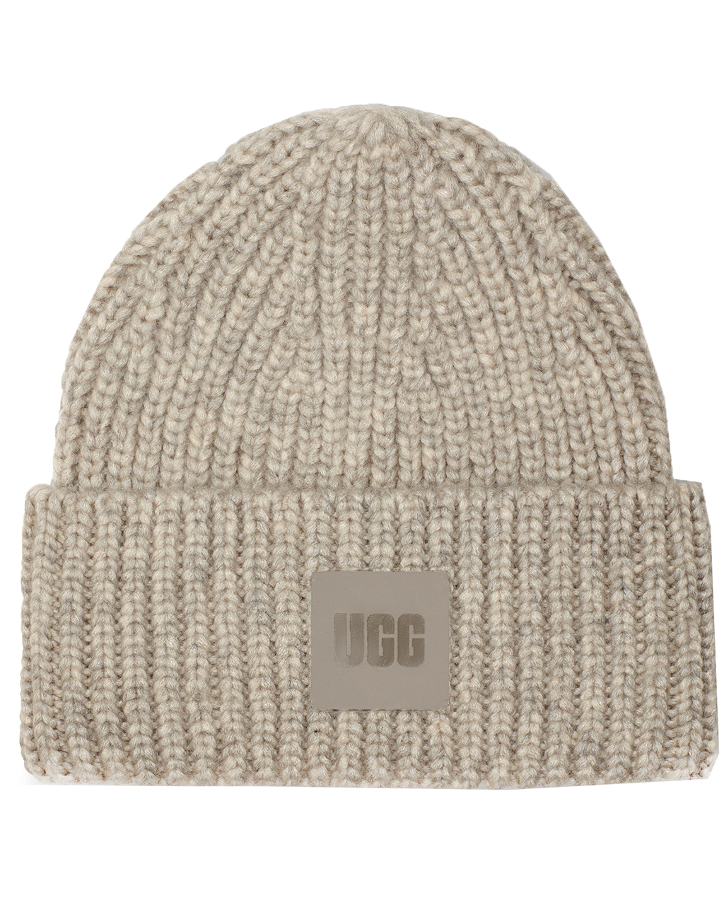 Ugg Chunky Rib Beanie W Light Grey