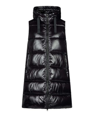 Save The Duck Iria Hooded Vest W Black