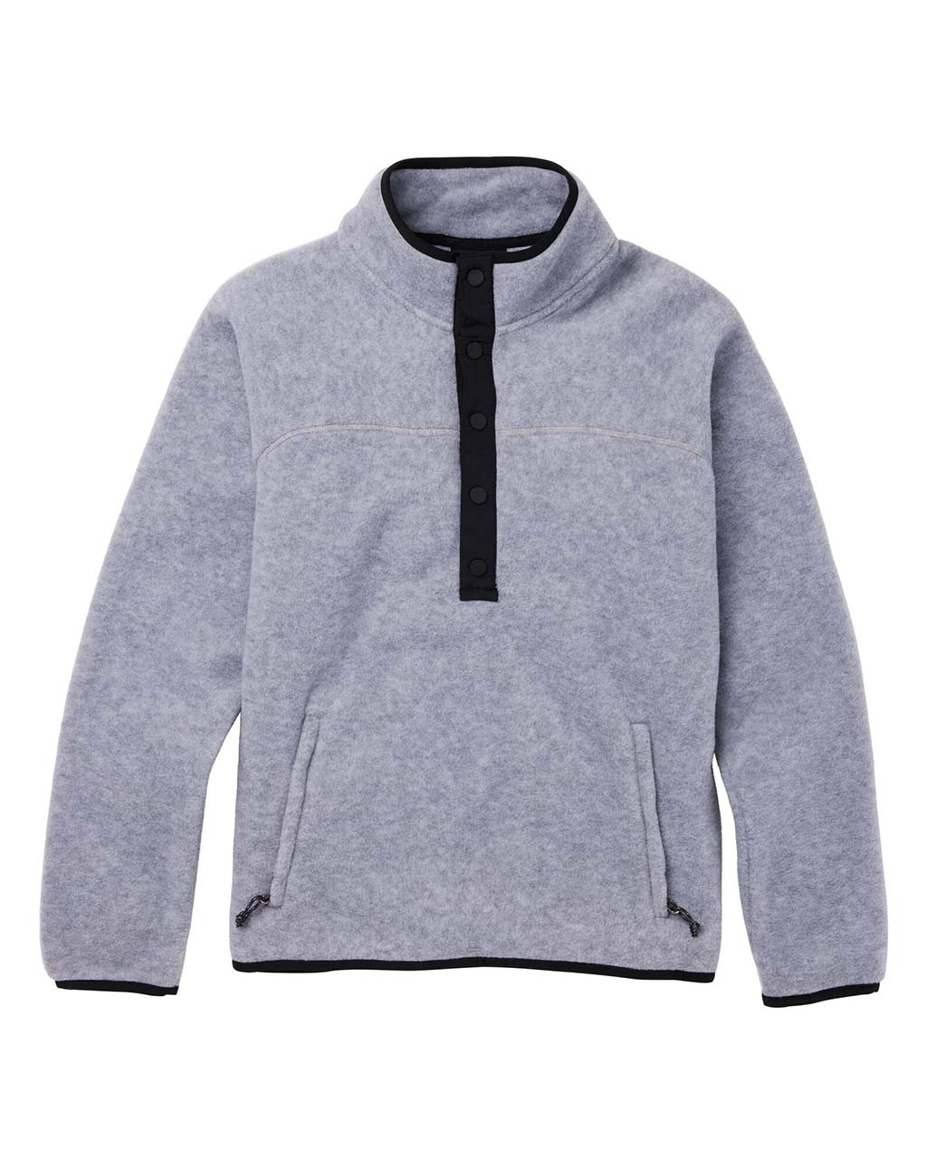 Burton Hearth Fleece Pullover W Gray Heather