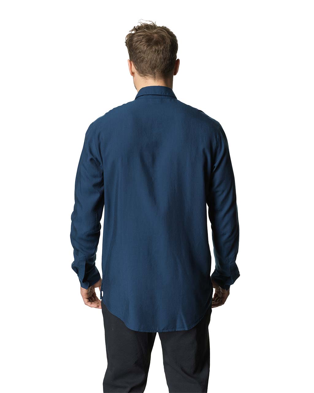 Houdini Tree Longsleeve Shirt M Big Blue Light