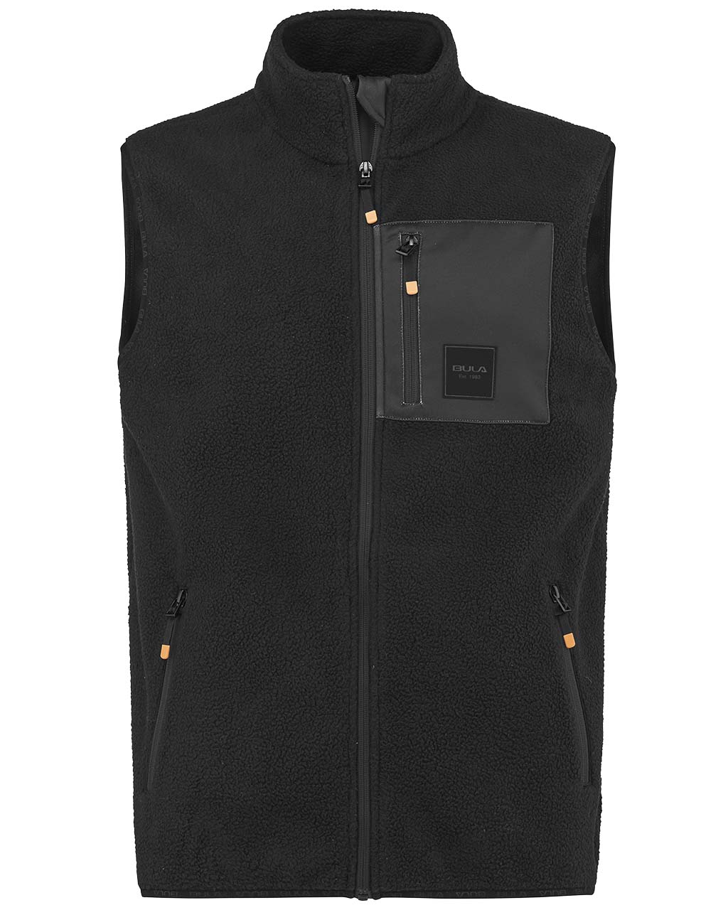 Bula BaseCamp Fleece Vest M Black
