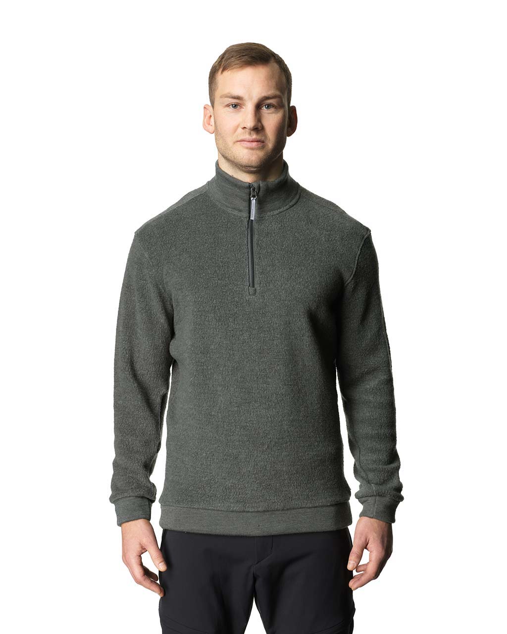 Houdini Alto Half Zip M Baremark Green