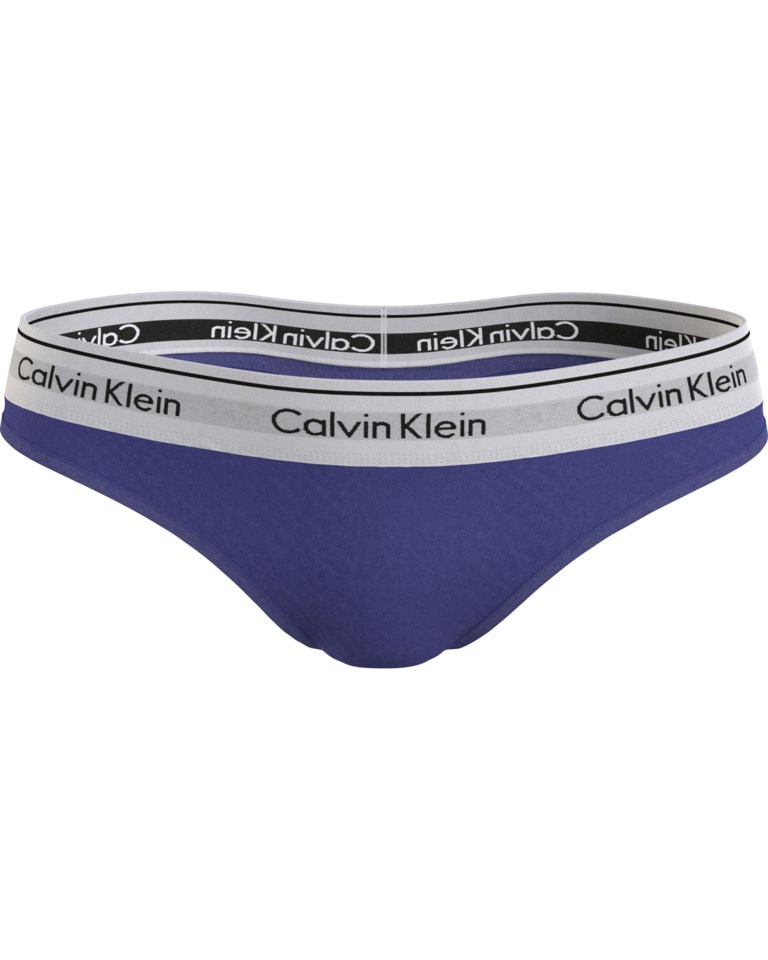 Calvin Klein Blue Modern Cotton Thong