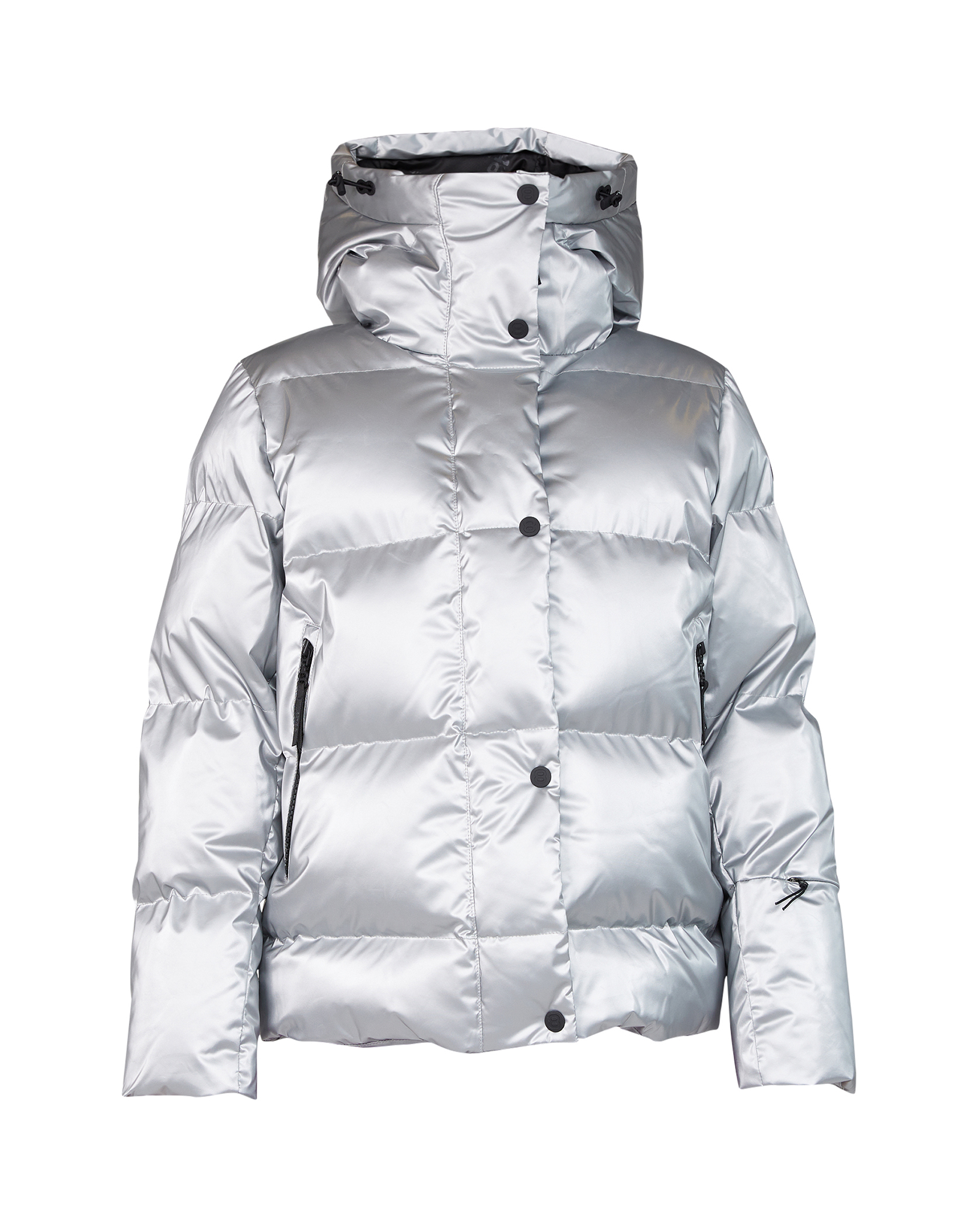 Silver metallic clearance ski jacket