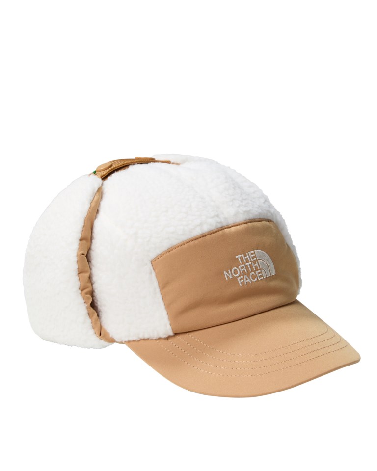 The North Face Cragmont Fleece Trapper- Gardenia White/ Almond Butter