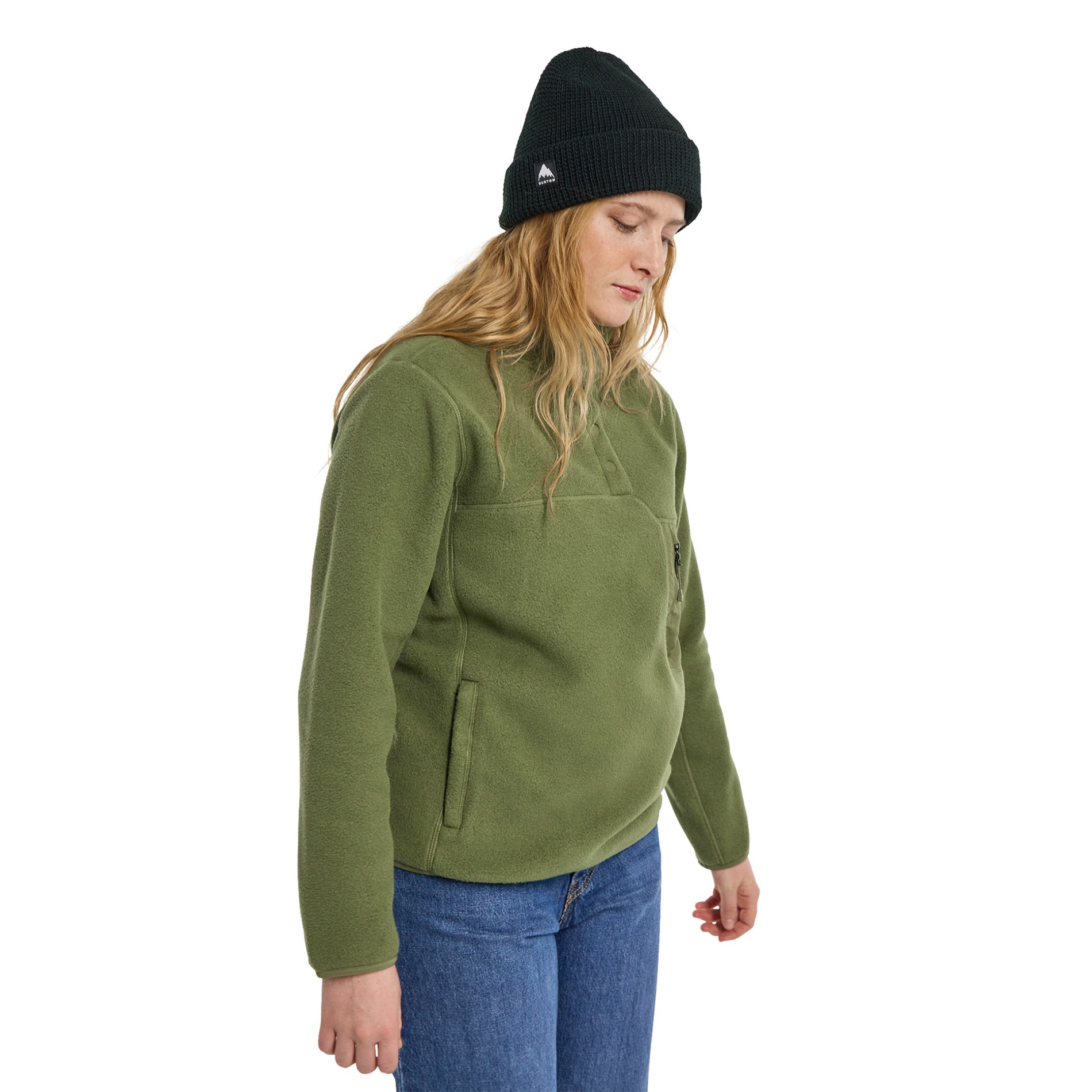 Patricia Pile Fleece Jacket / Forest Green – J.Lindeberg