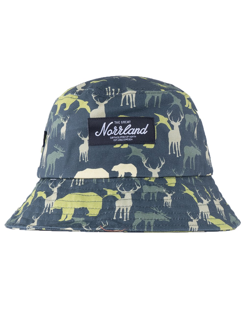 SQRTN Bucket Hat Animal Camo