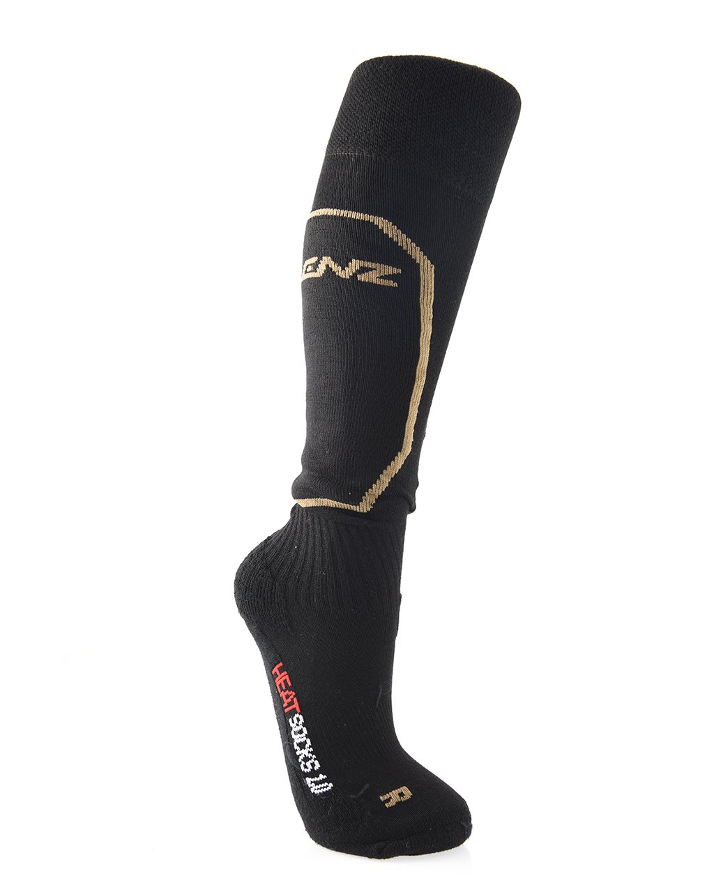 Lenz Heat Socks 1.0 Slim Fit Black/Bronze (35-38 35-38)