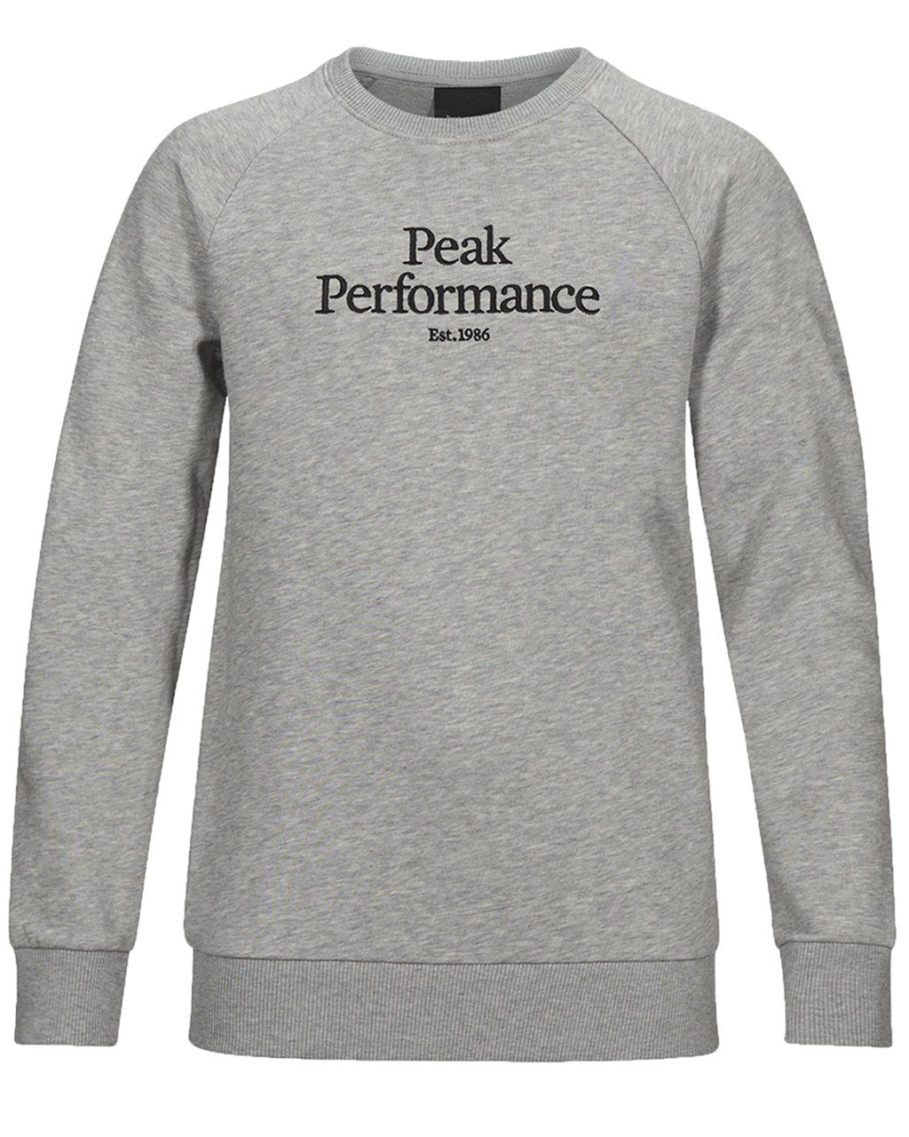 Peak Performance Original Crew JR Med Grey Mel (170 170)