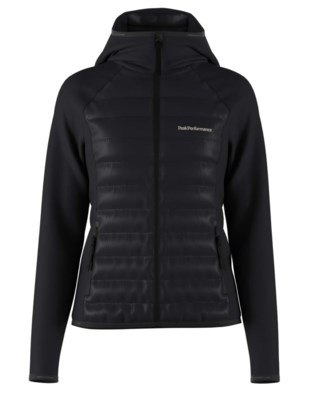 Down Hybrid Hood Jacket W