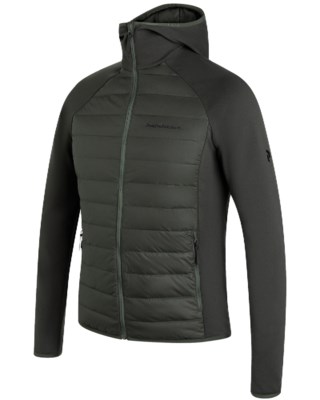 Down Hybrid Hood Jacket M