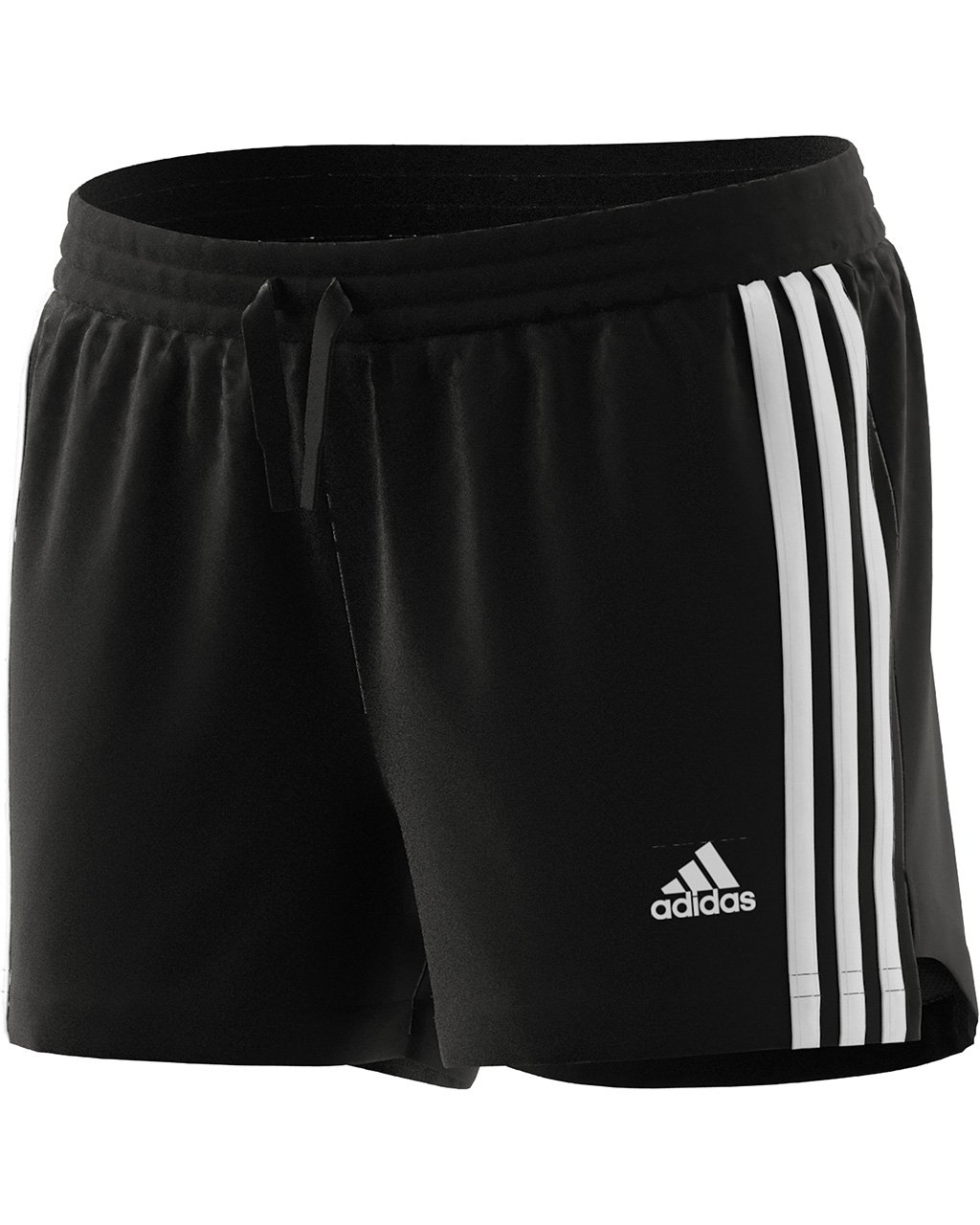 Adidas 3 Stripes Shorts Girl JR Black/White (104 104)