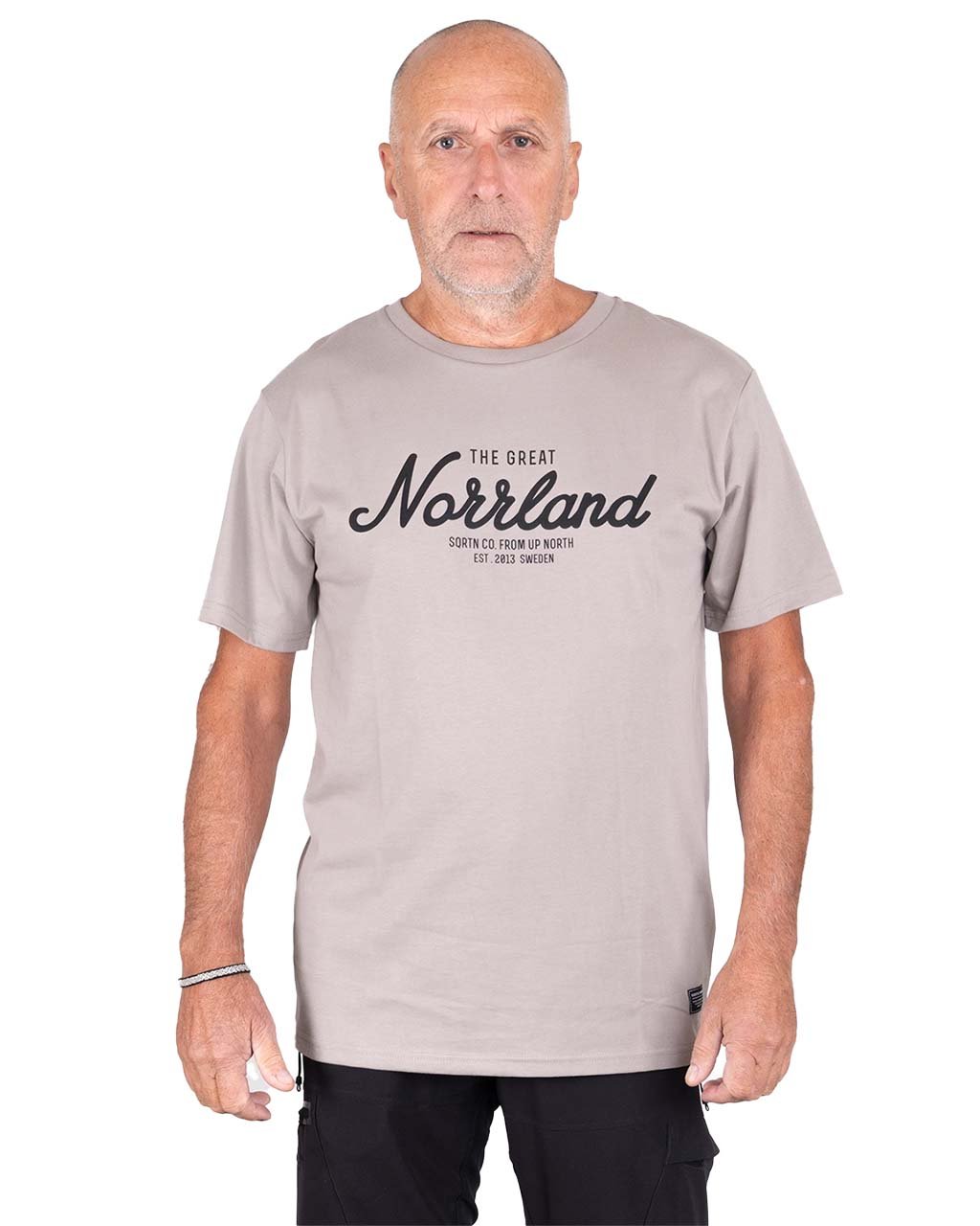 SQRTN Great Norrland T-shirt Cinder Grey (XXS XXS)